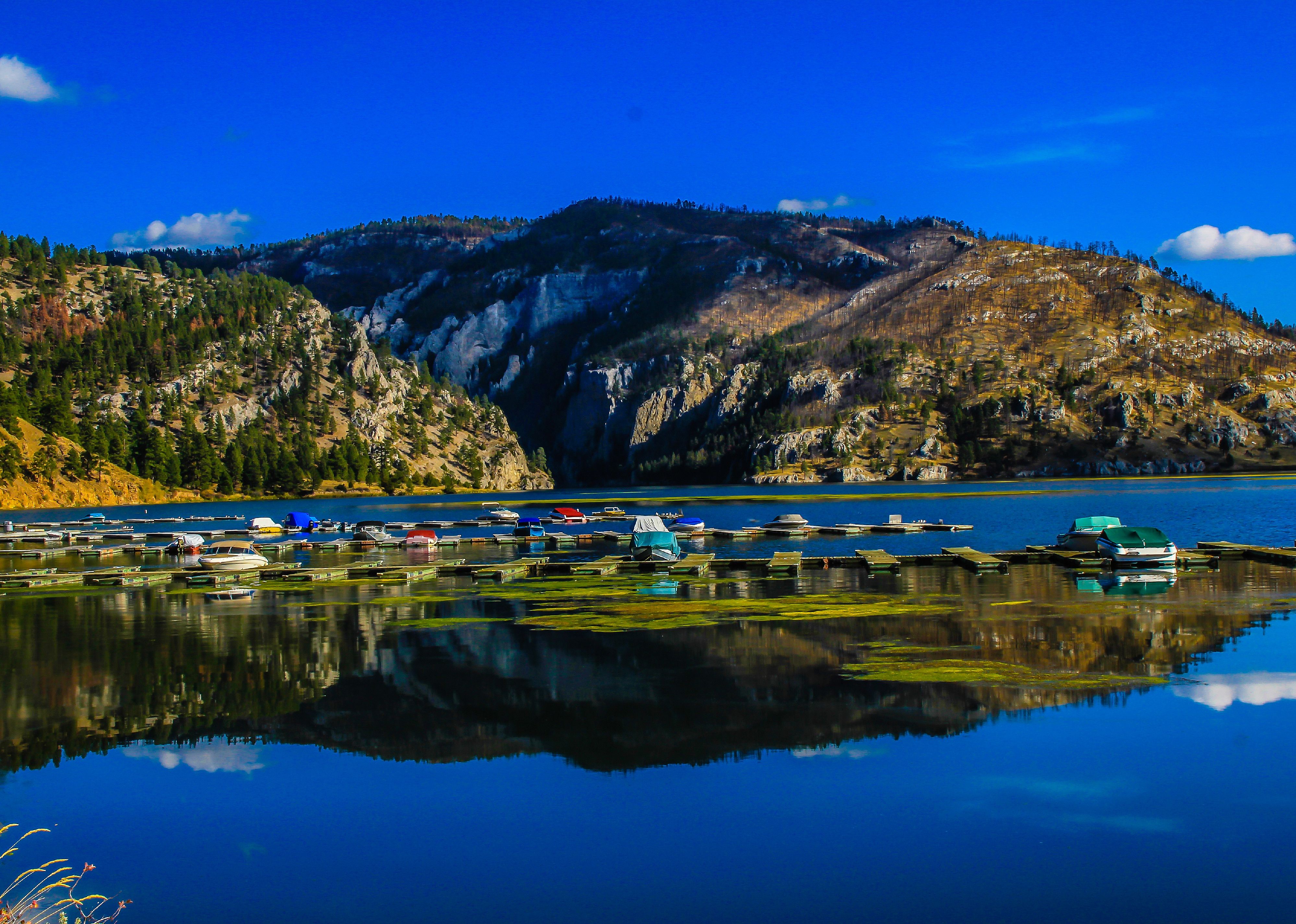 The marina at Gate of the Mountains.