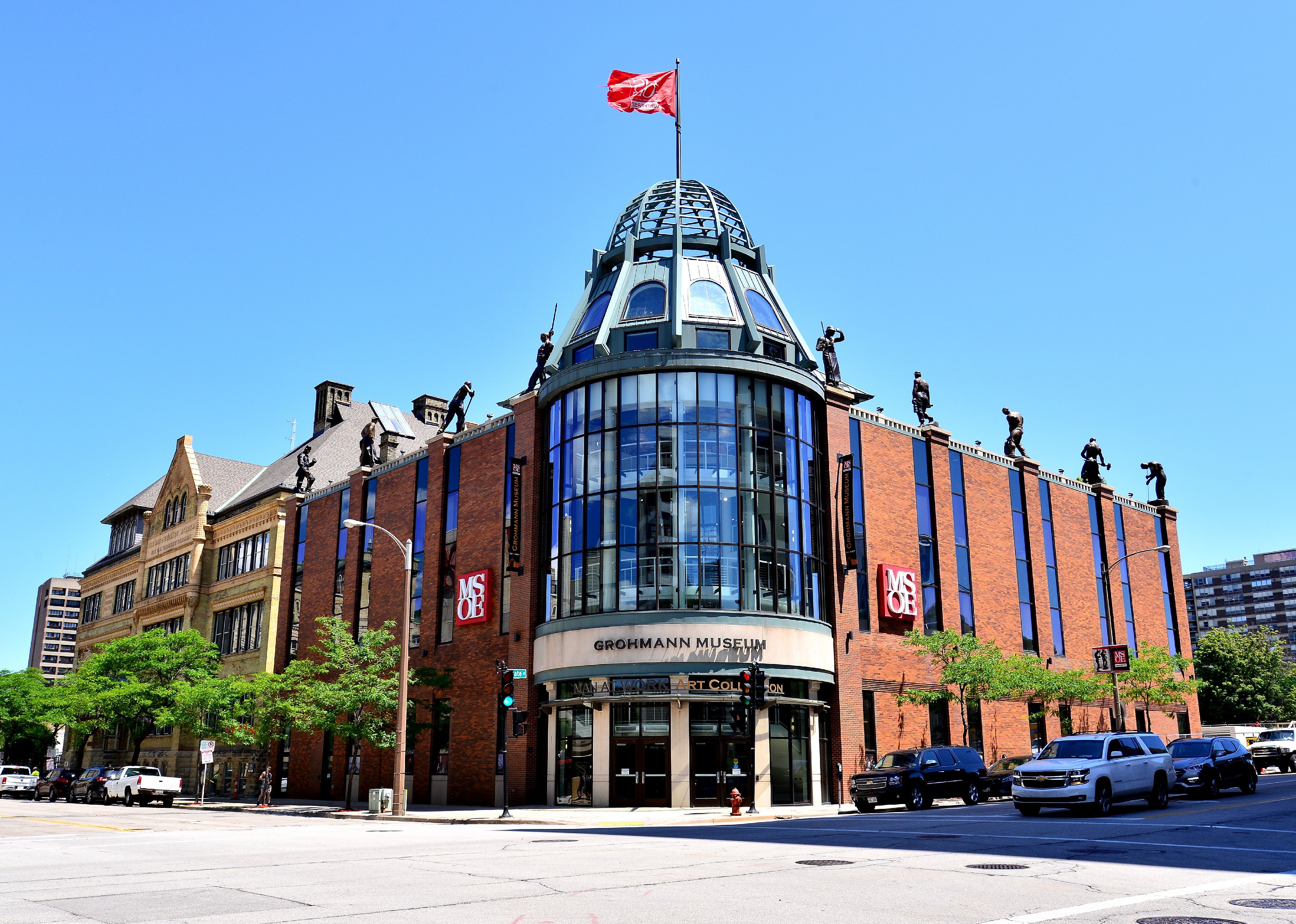 The Grohmann Museum of Man at Work Art Collection on the MSOE University Campus.