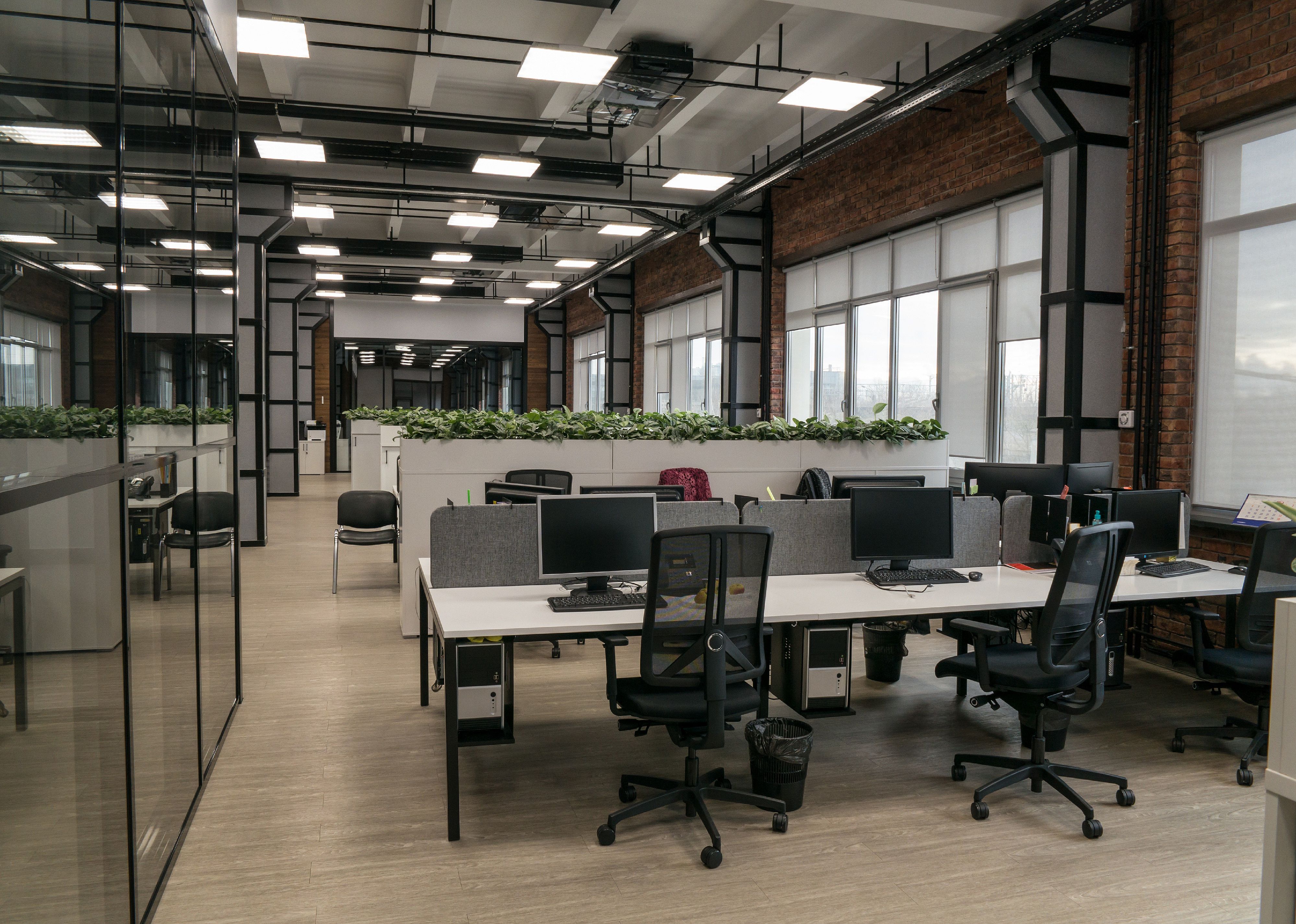 Underutilization of on-site workspaces