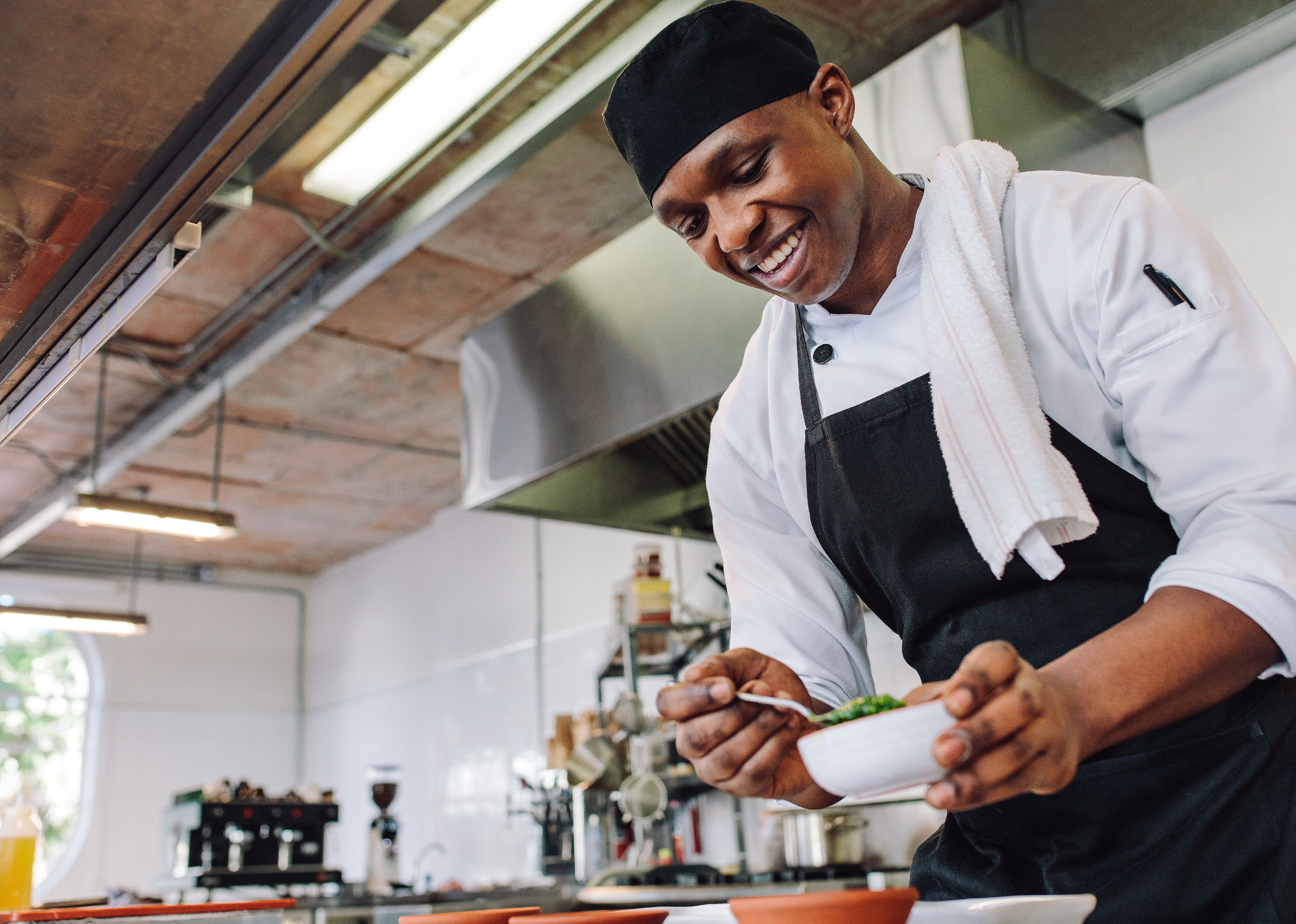 A restaurant cook