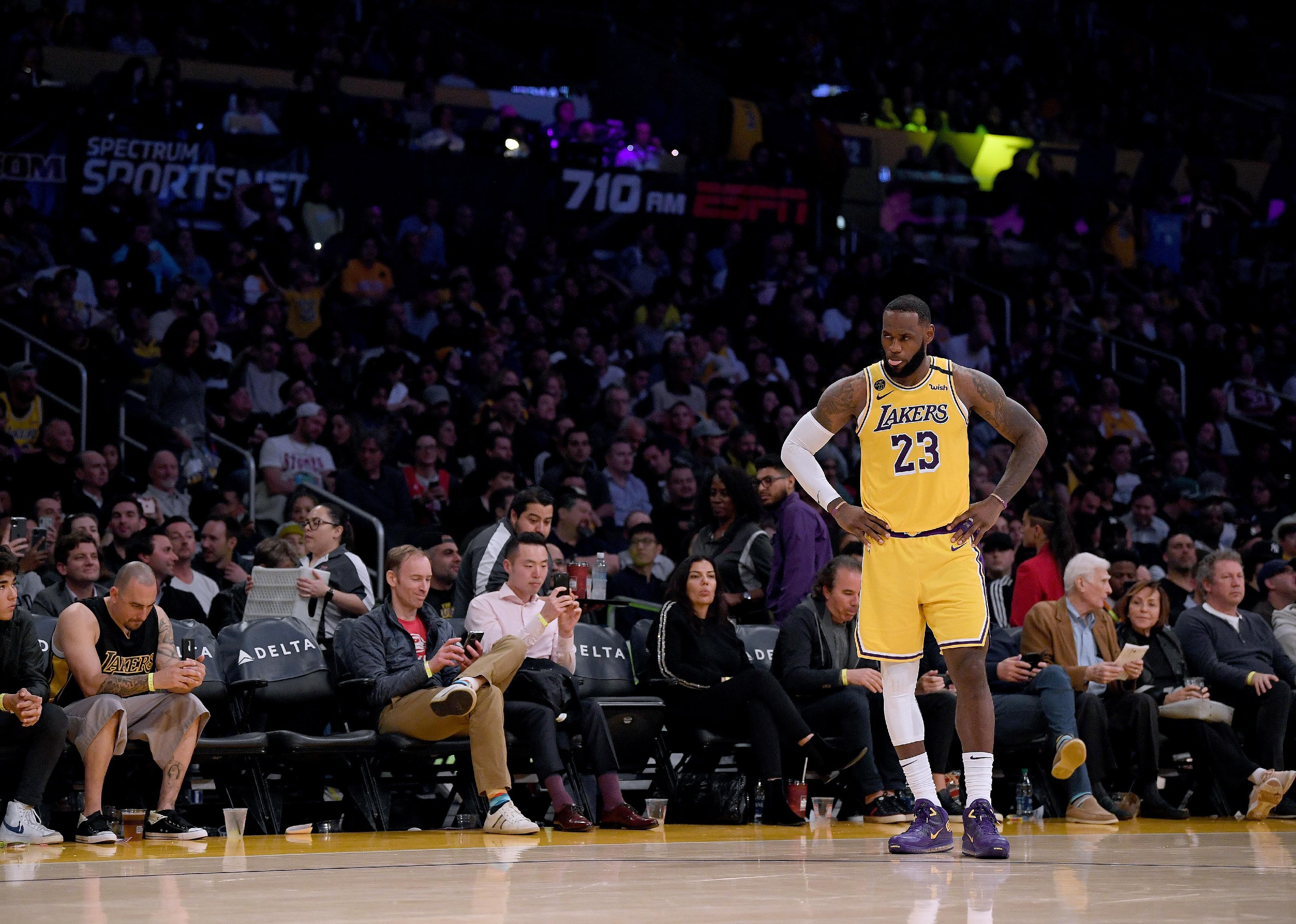March 6, 2020: LeBron James makes shortsighted statement