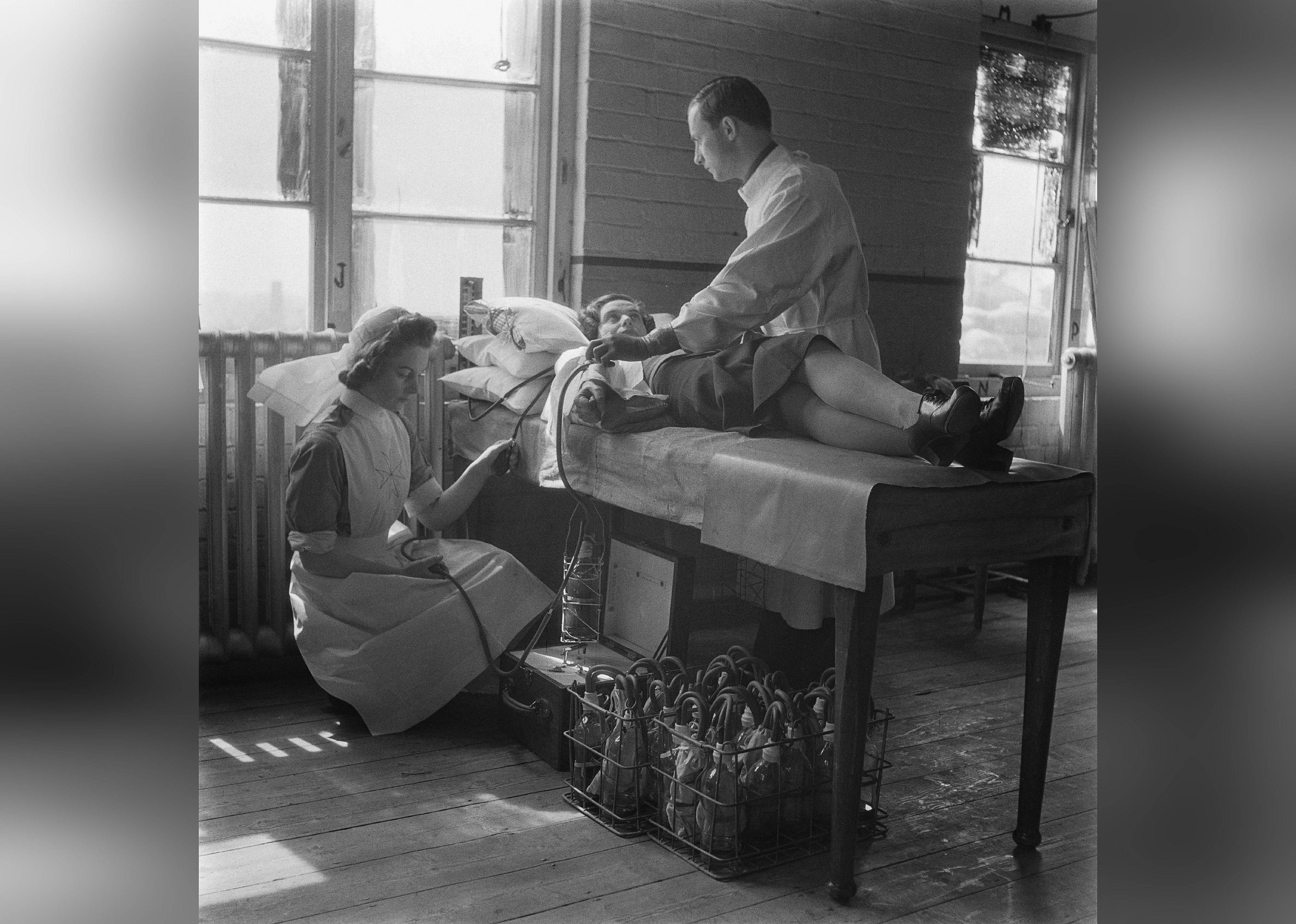 1937: The first blood bank