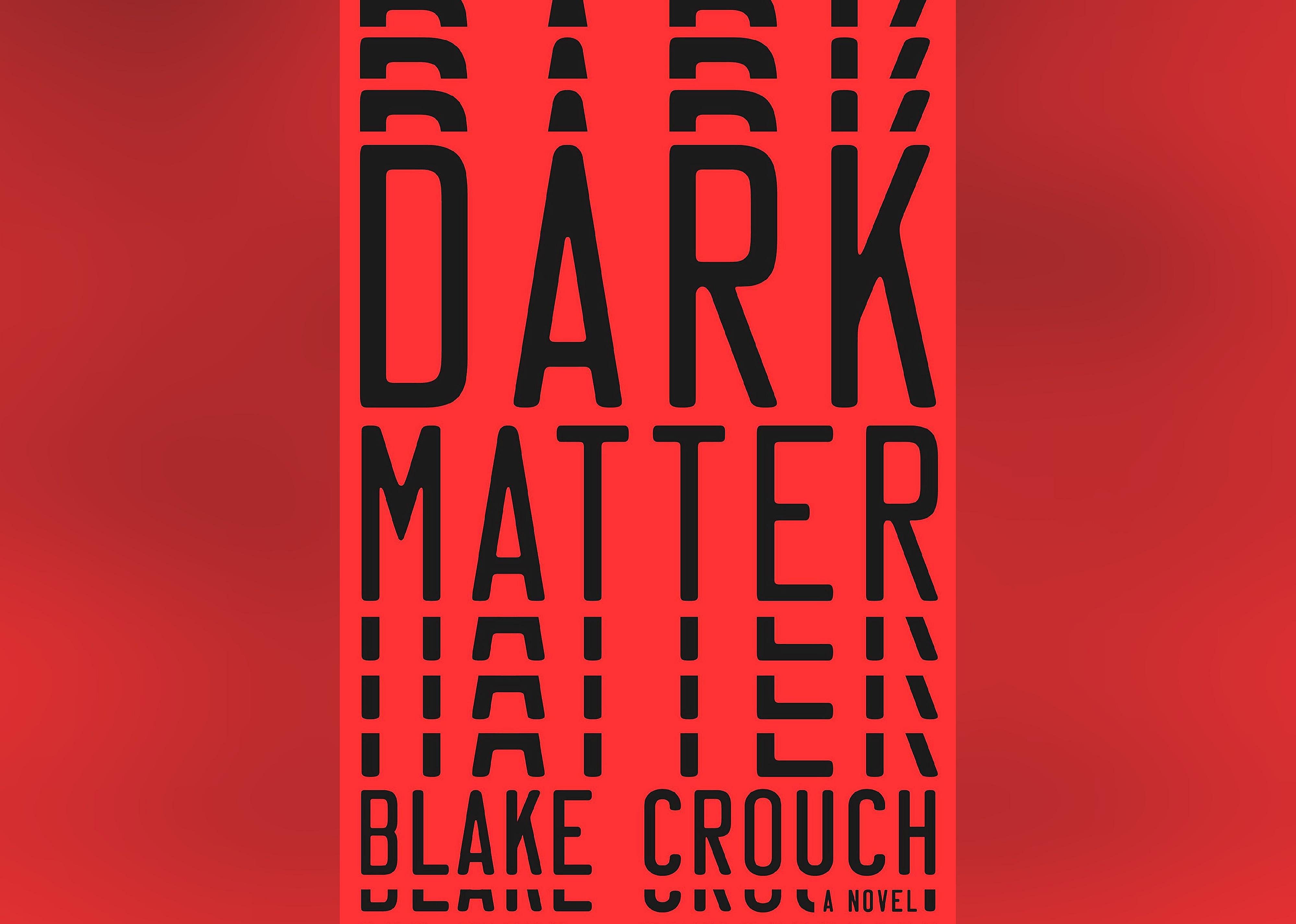 The bright red cover features the novel's title in black letters.