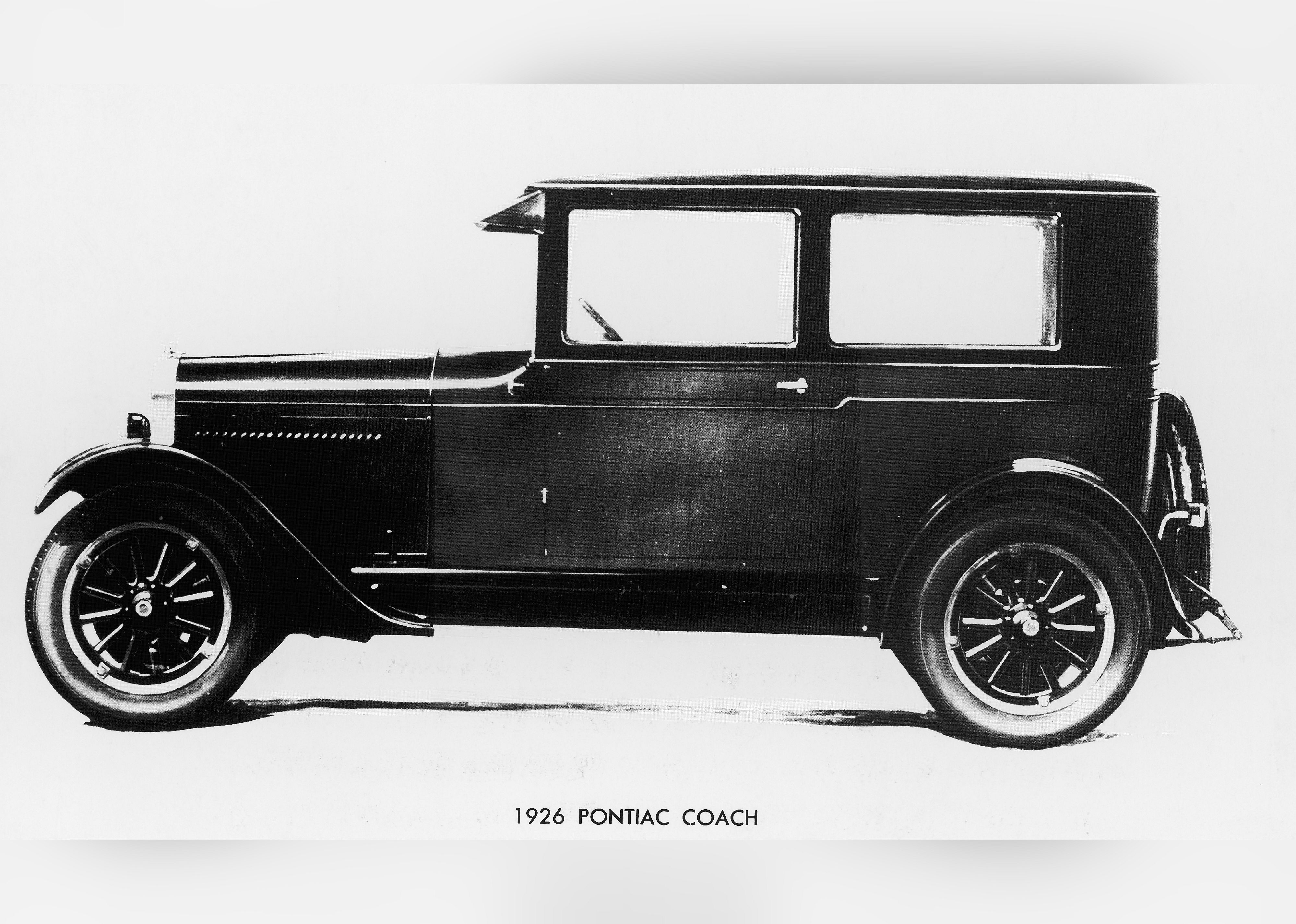 1926: GM unveils the 1926 Pontiac