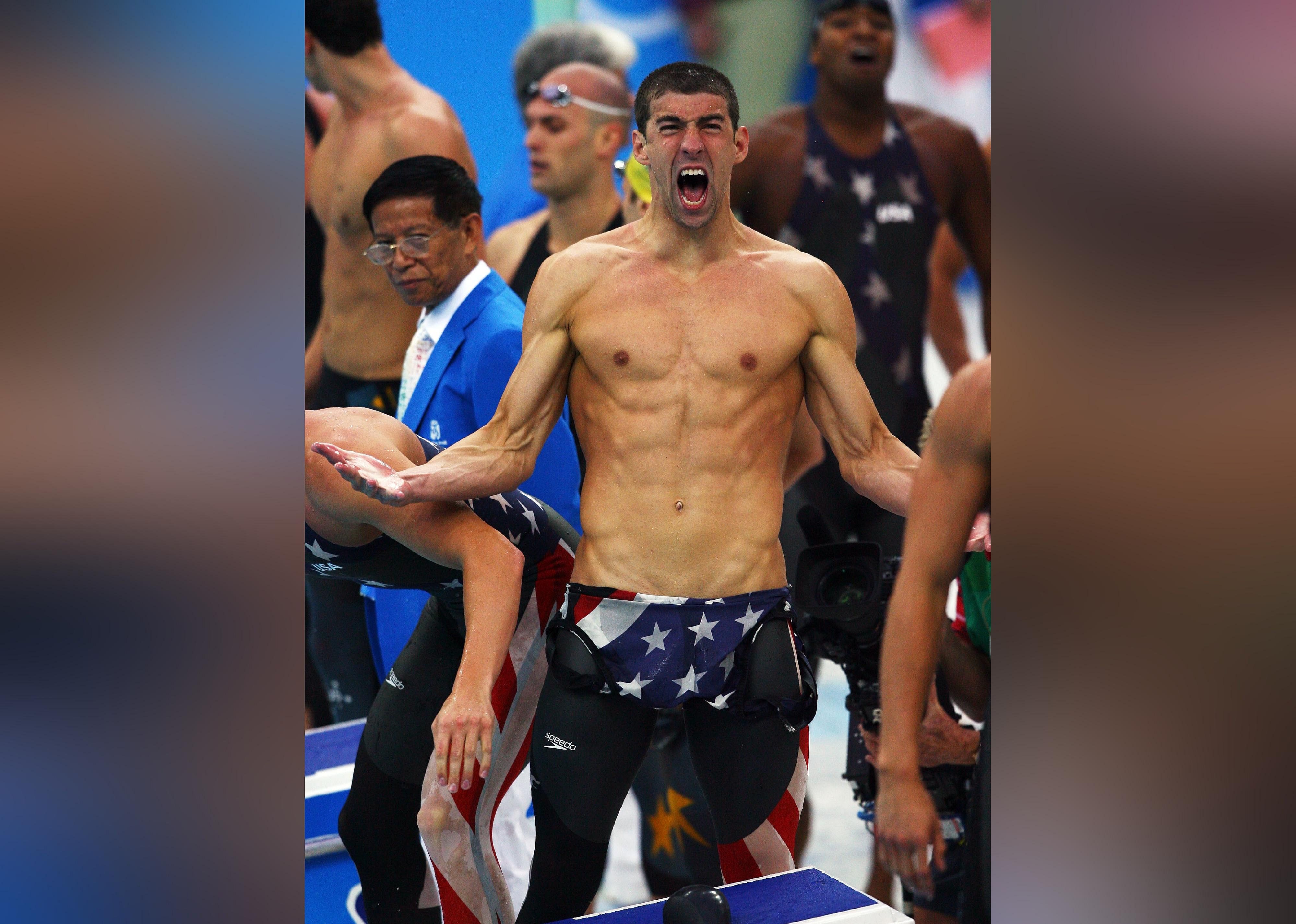2008: Michael Phelps wins record eight gold medals at Beijing Games