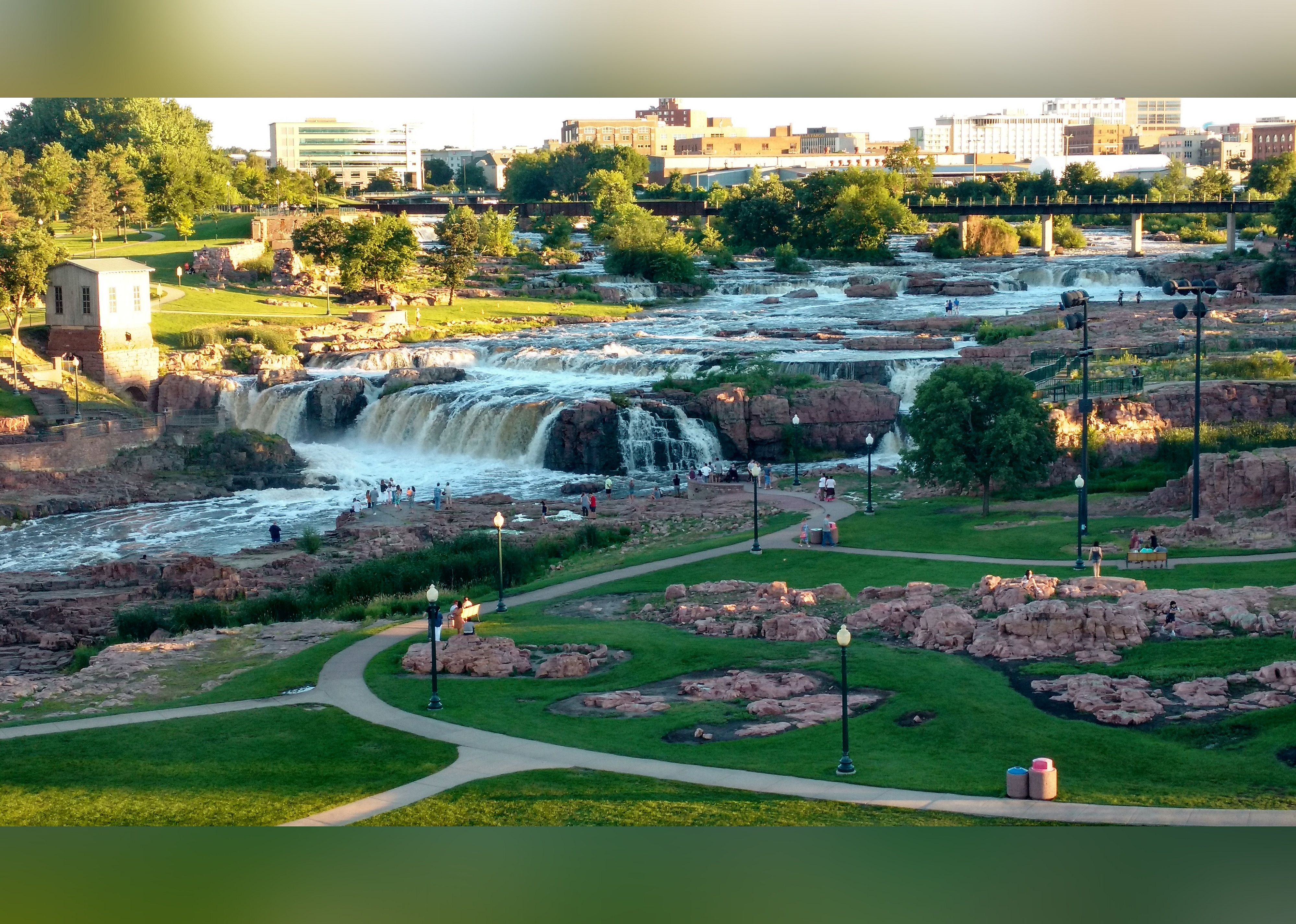 #1. Falls Park