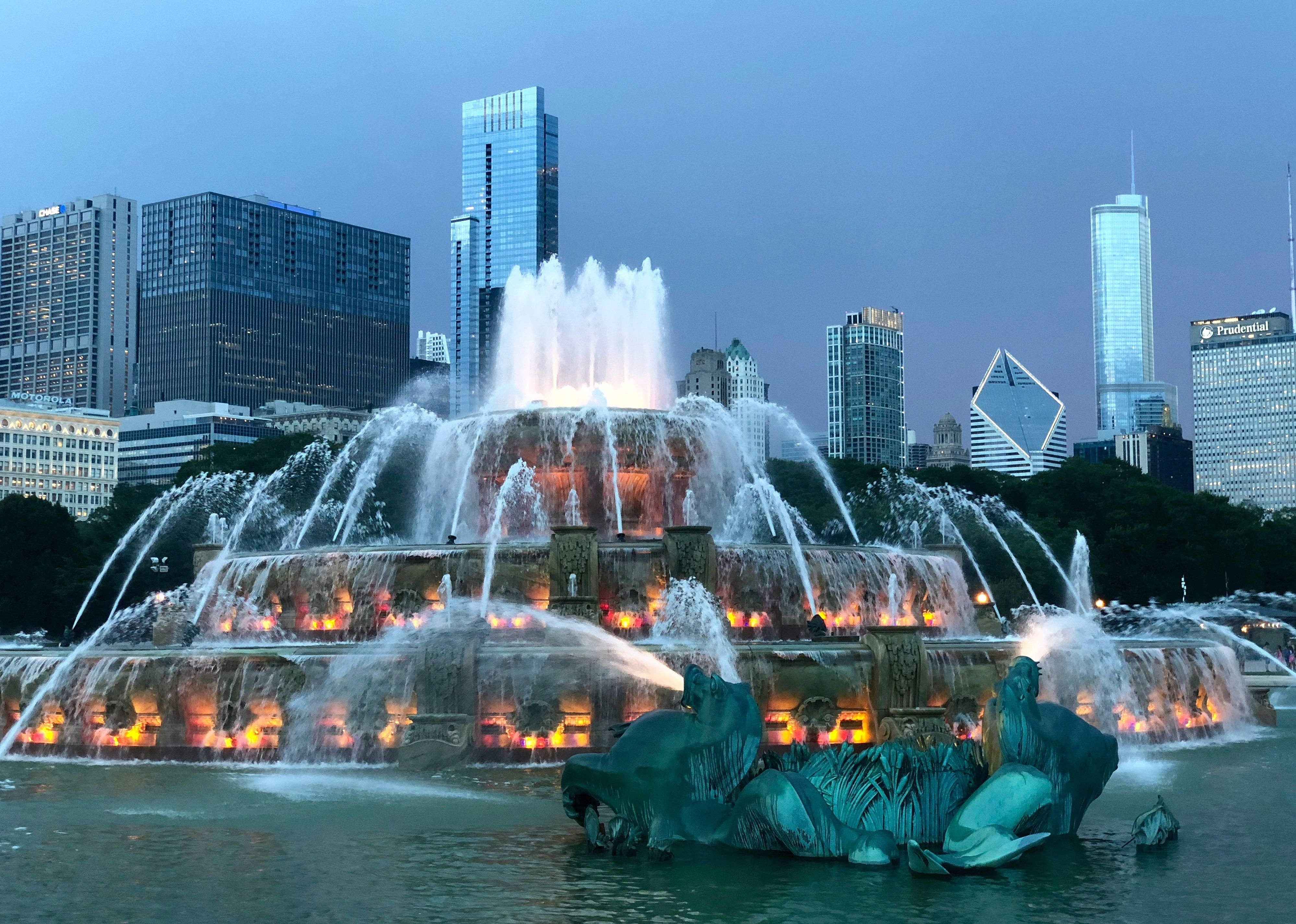 #24. Clarence F. Buckingham Fountain