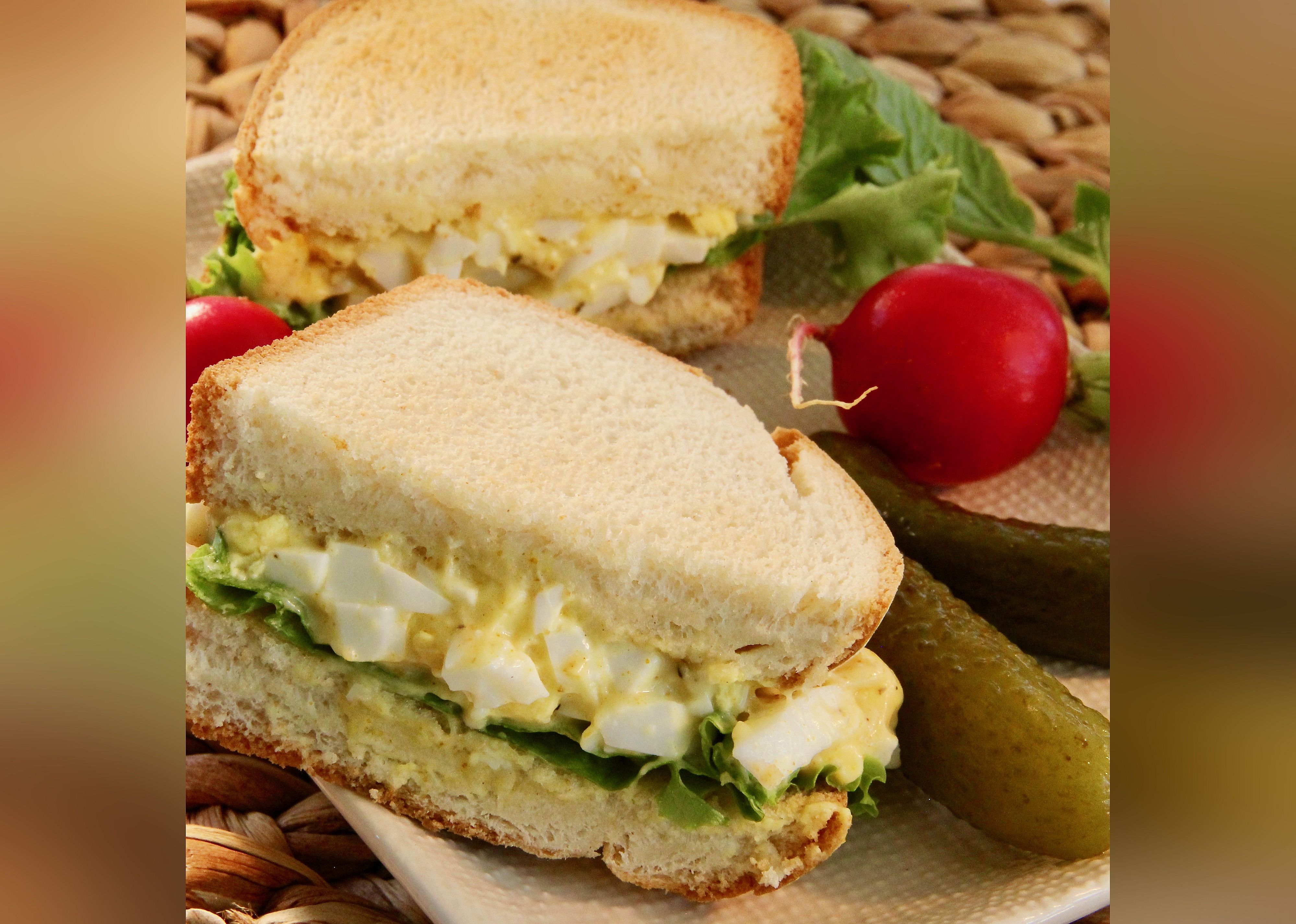 Curried Egg Sandwiches