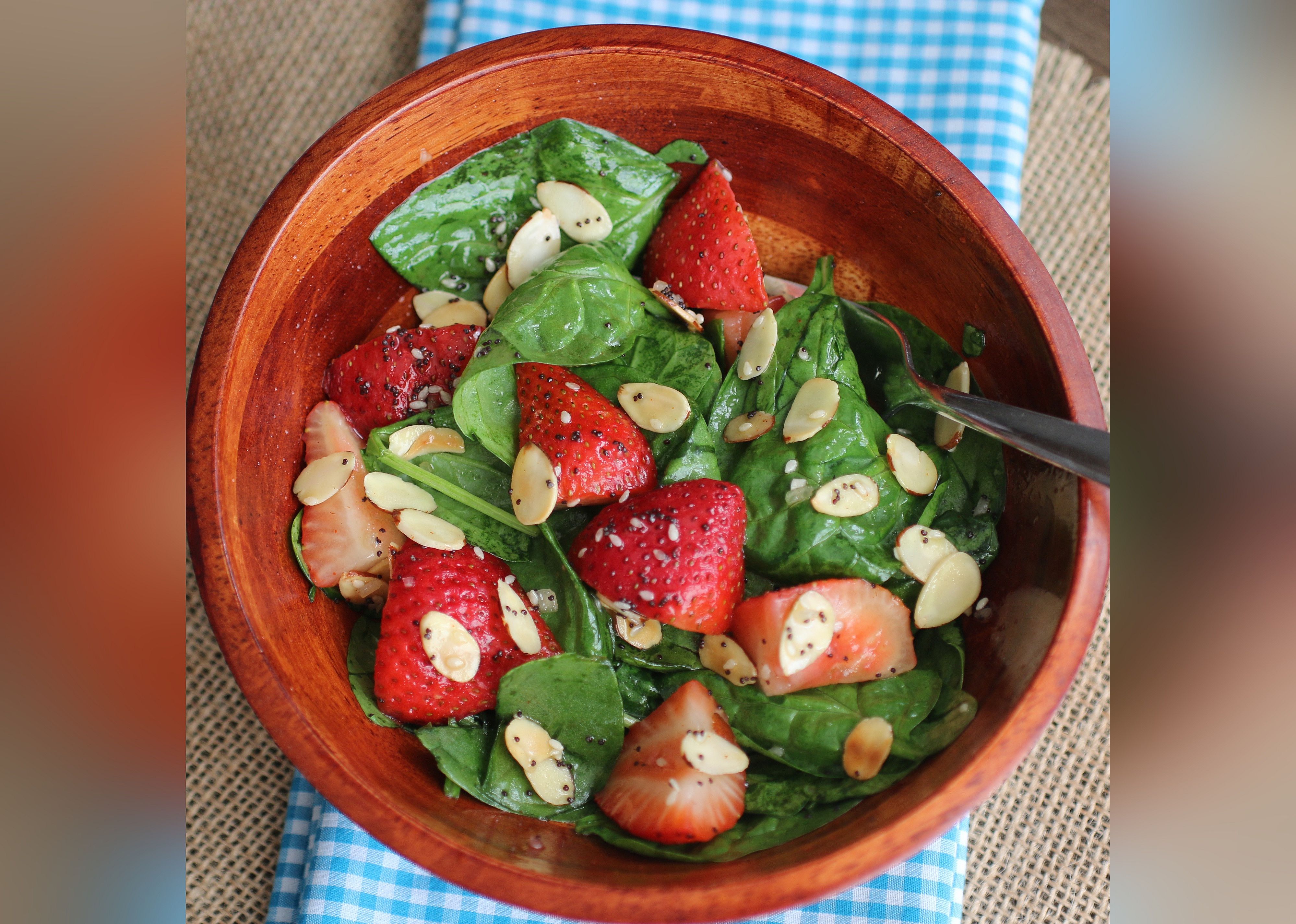 Strawberry Spinach Salad I
