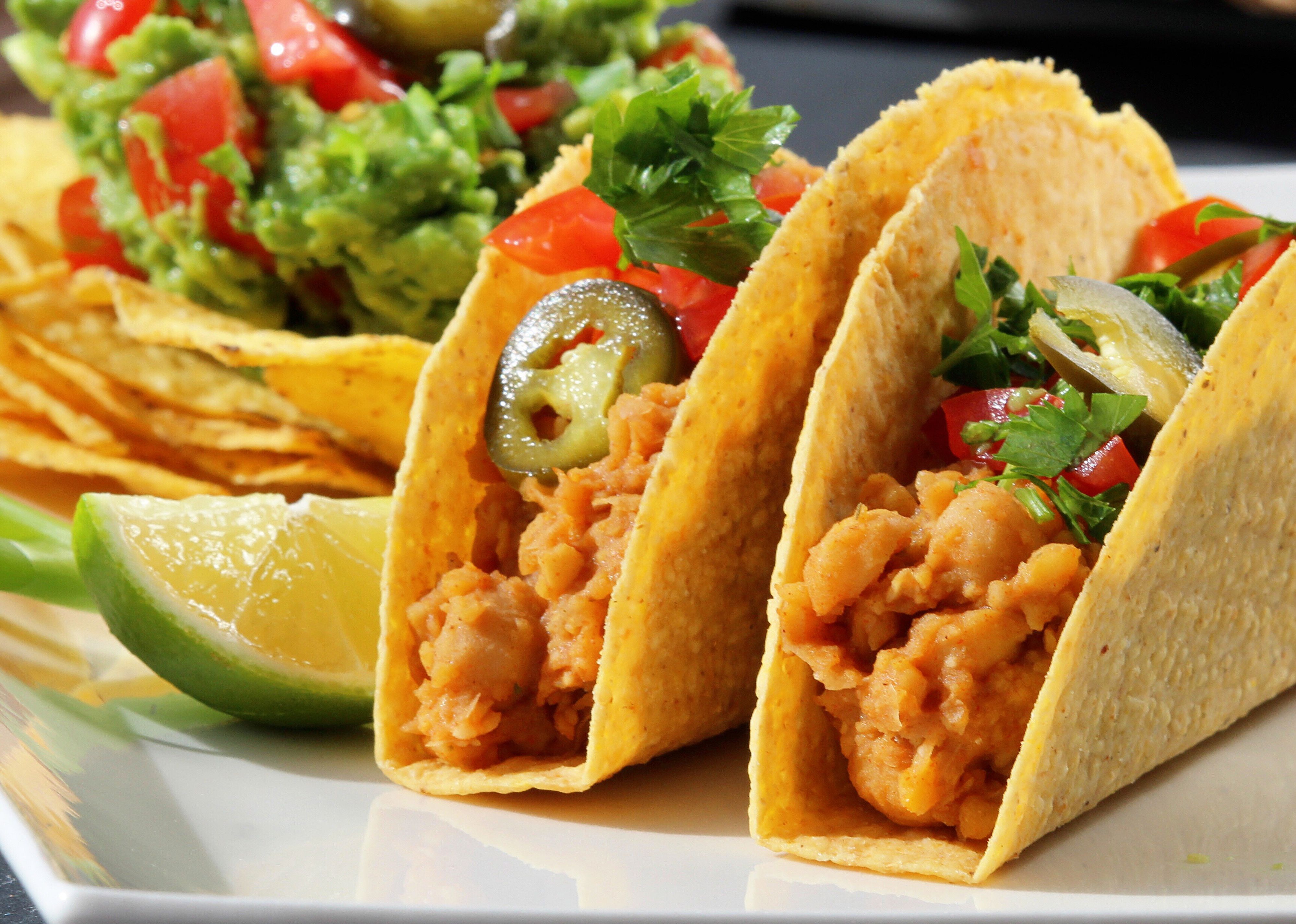 Vegetarian Chickpea Tacos