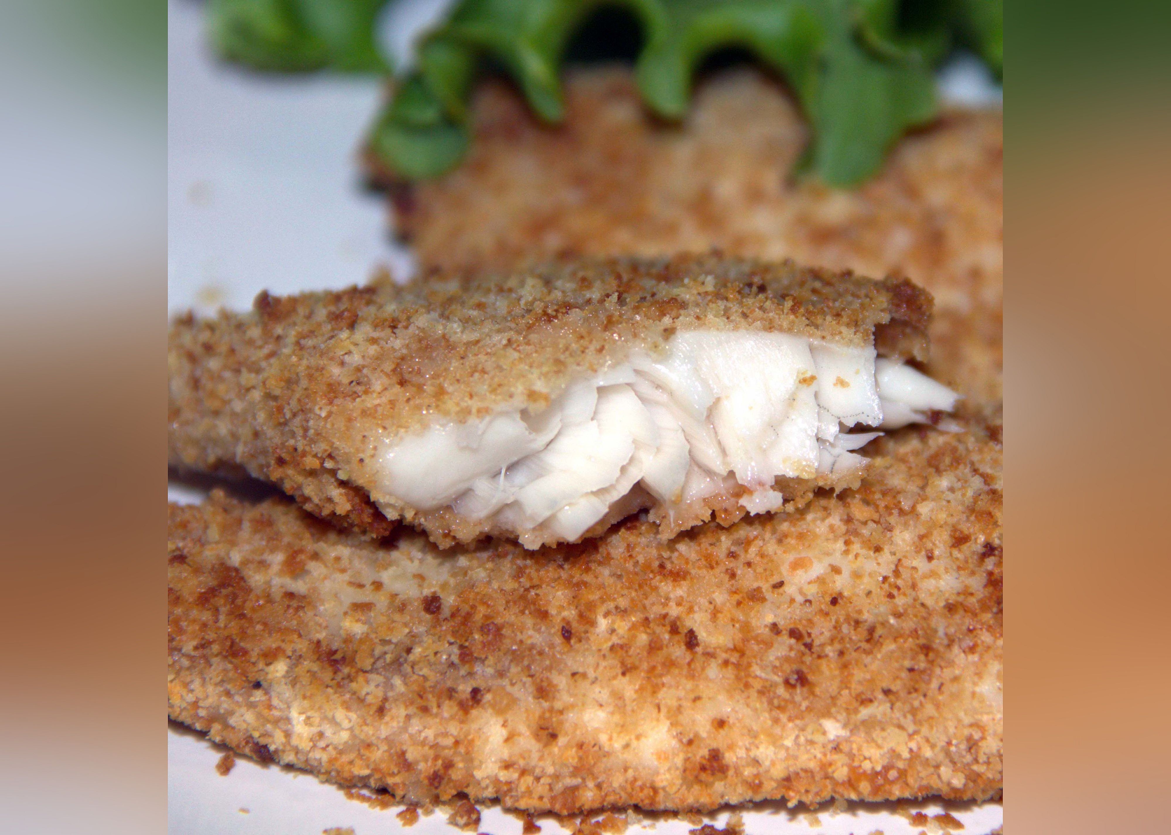 Air-Fried Crumbed Fish
