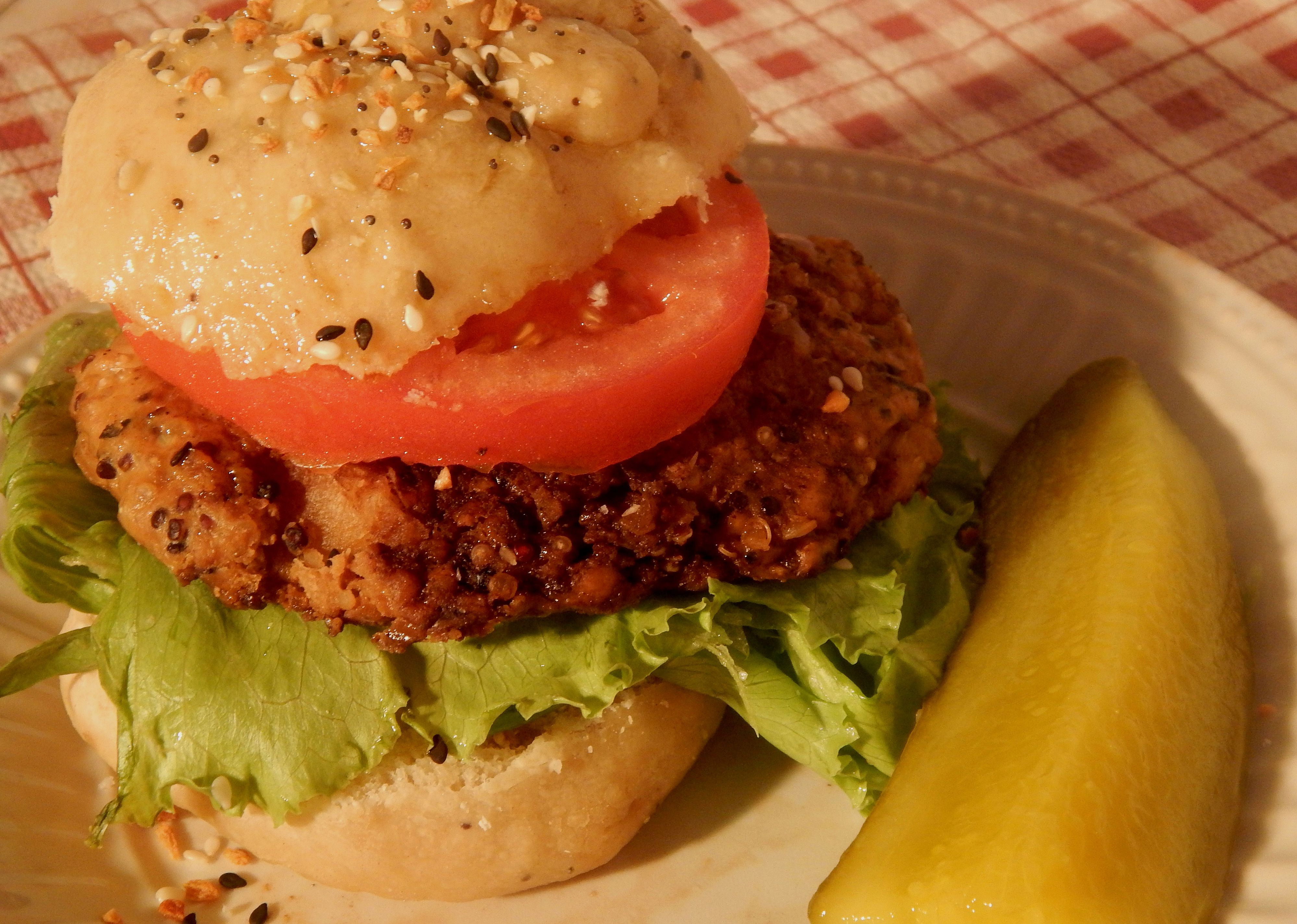 Turkey Quinoa Baked Burgers
