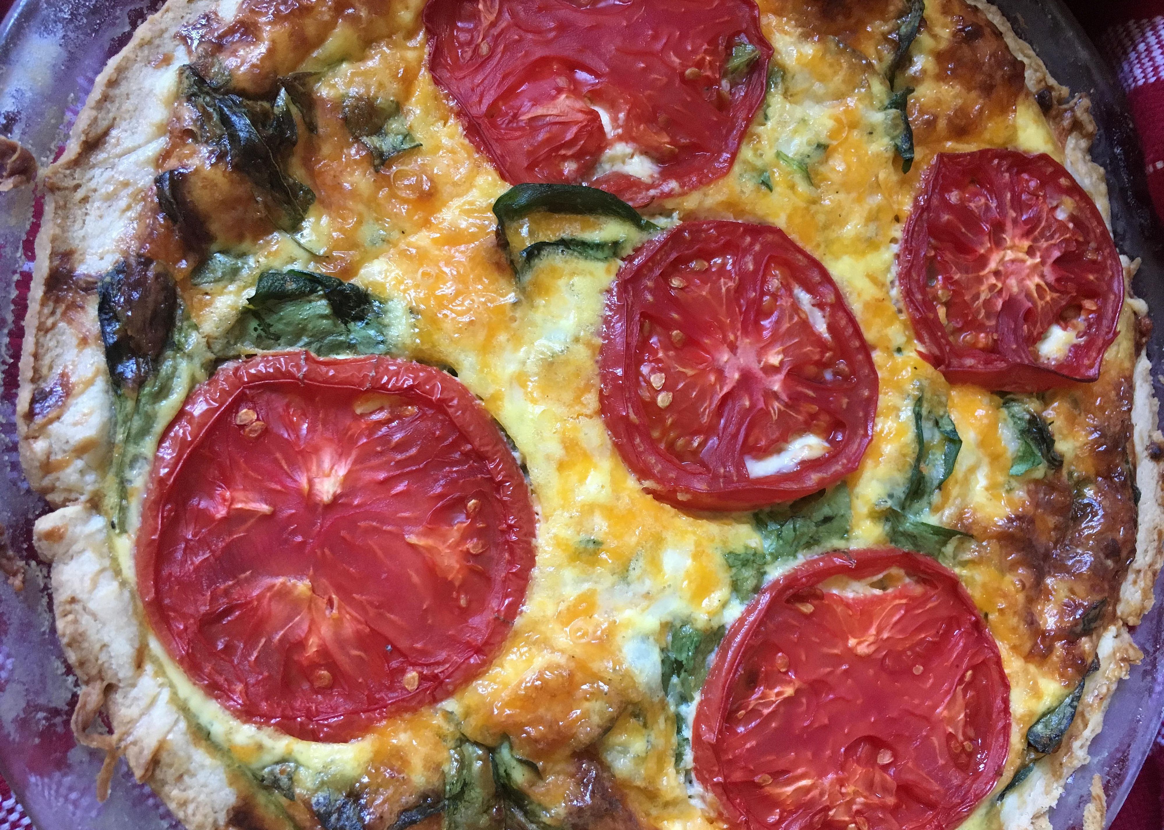 Tomato-Basil Tart