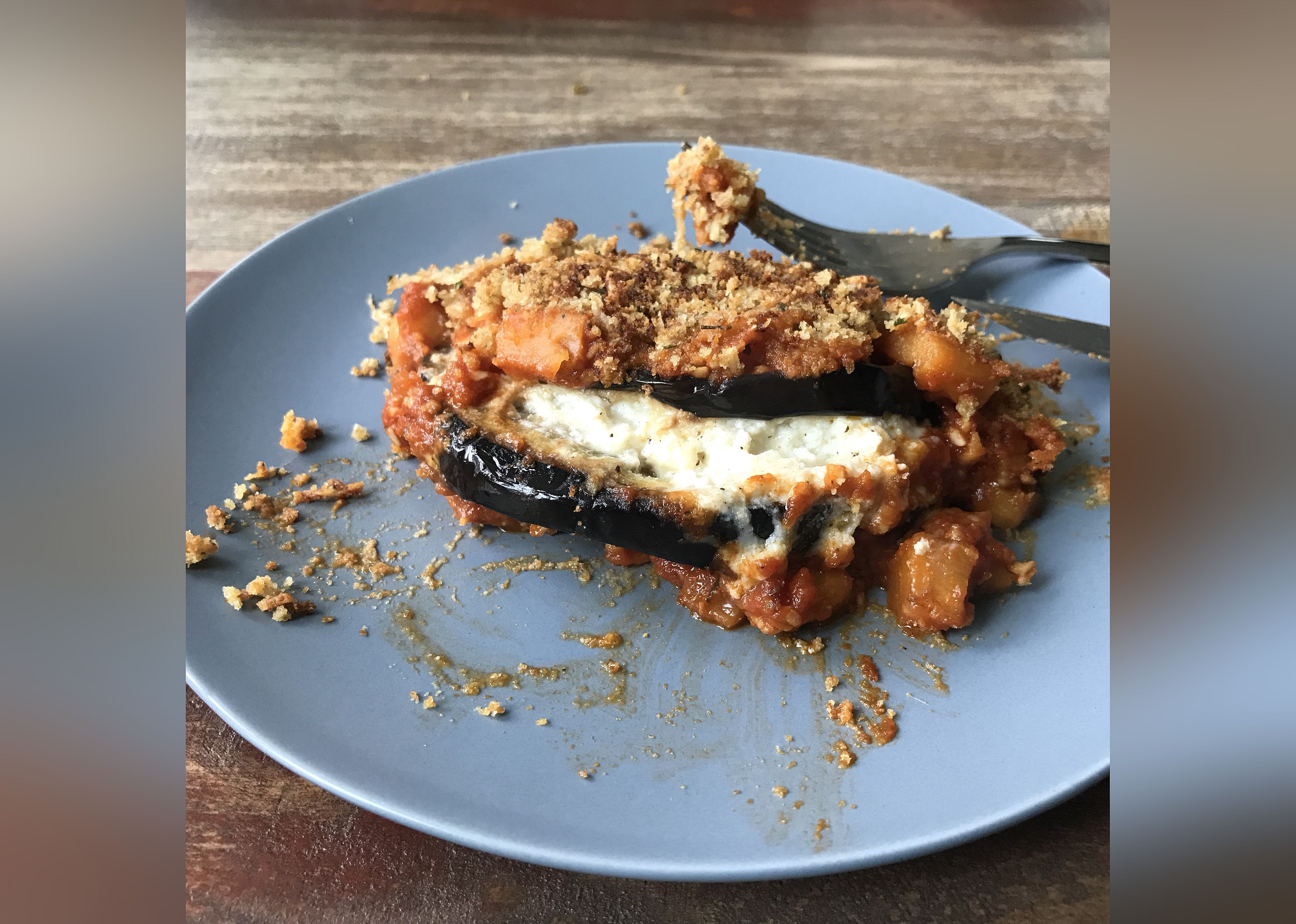 Eggplant Parmesan Casserole