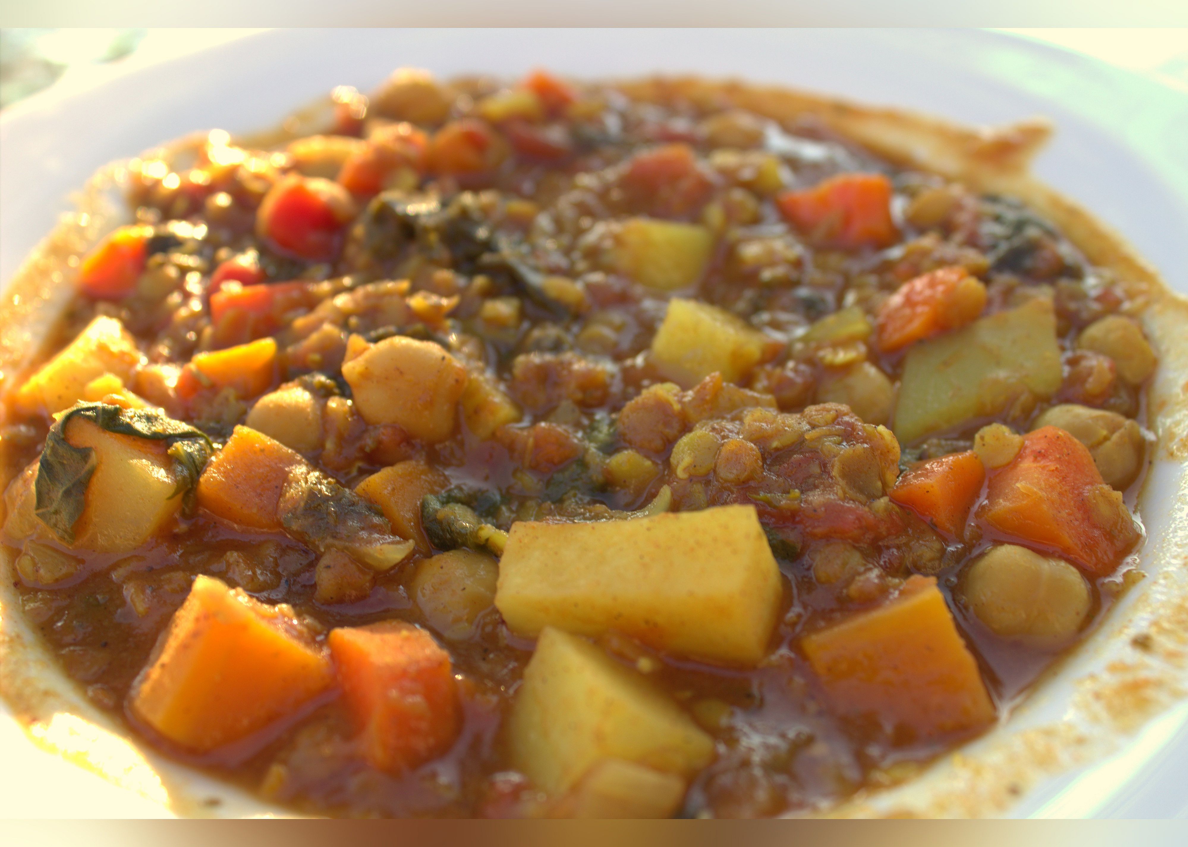 Make-Ahead Vegetarian Moroccan Stew