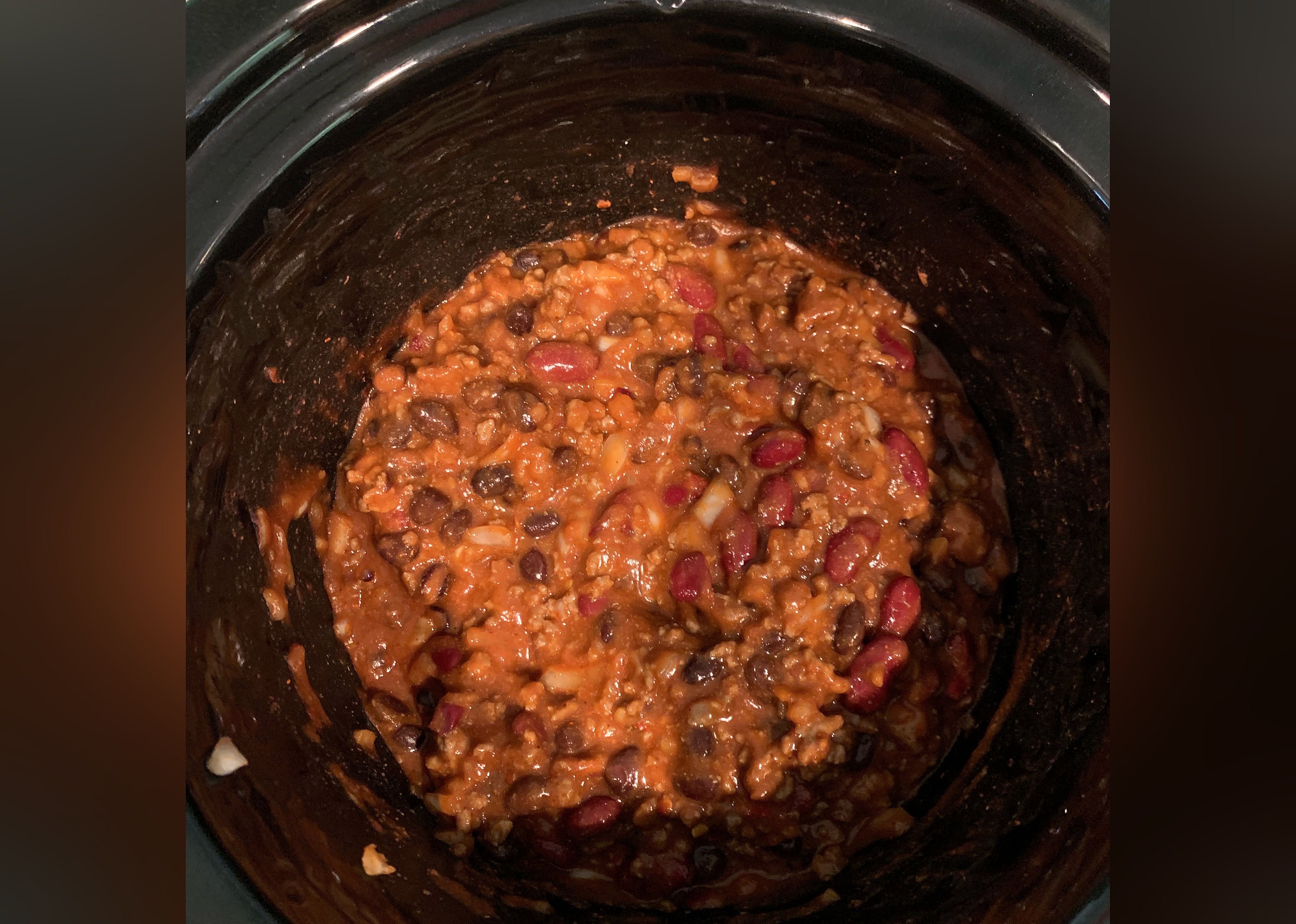 Laura's Quick Slow Cooker Turkey Chili