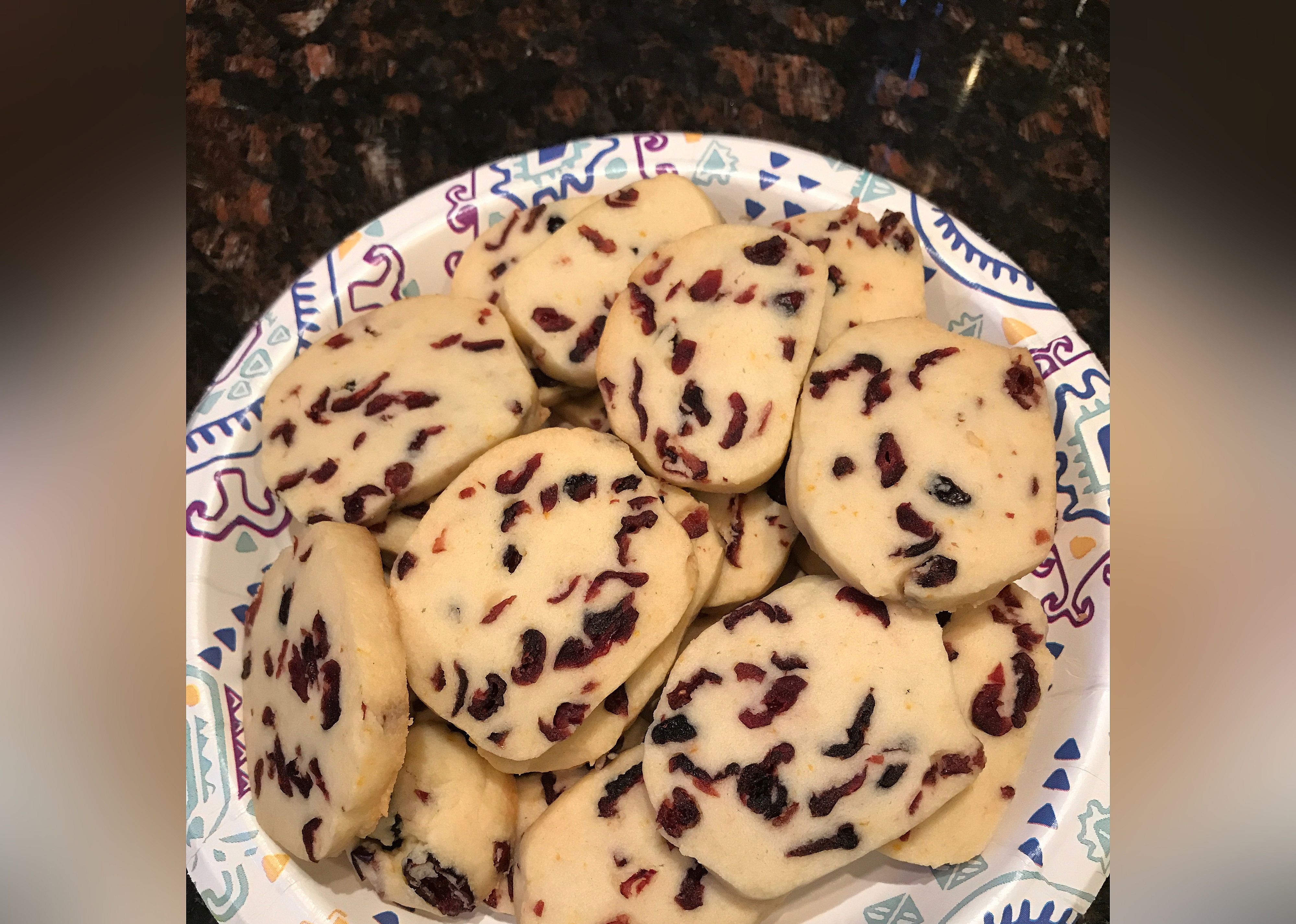 Citrus Shortbread Cookies