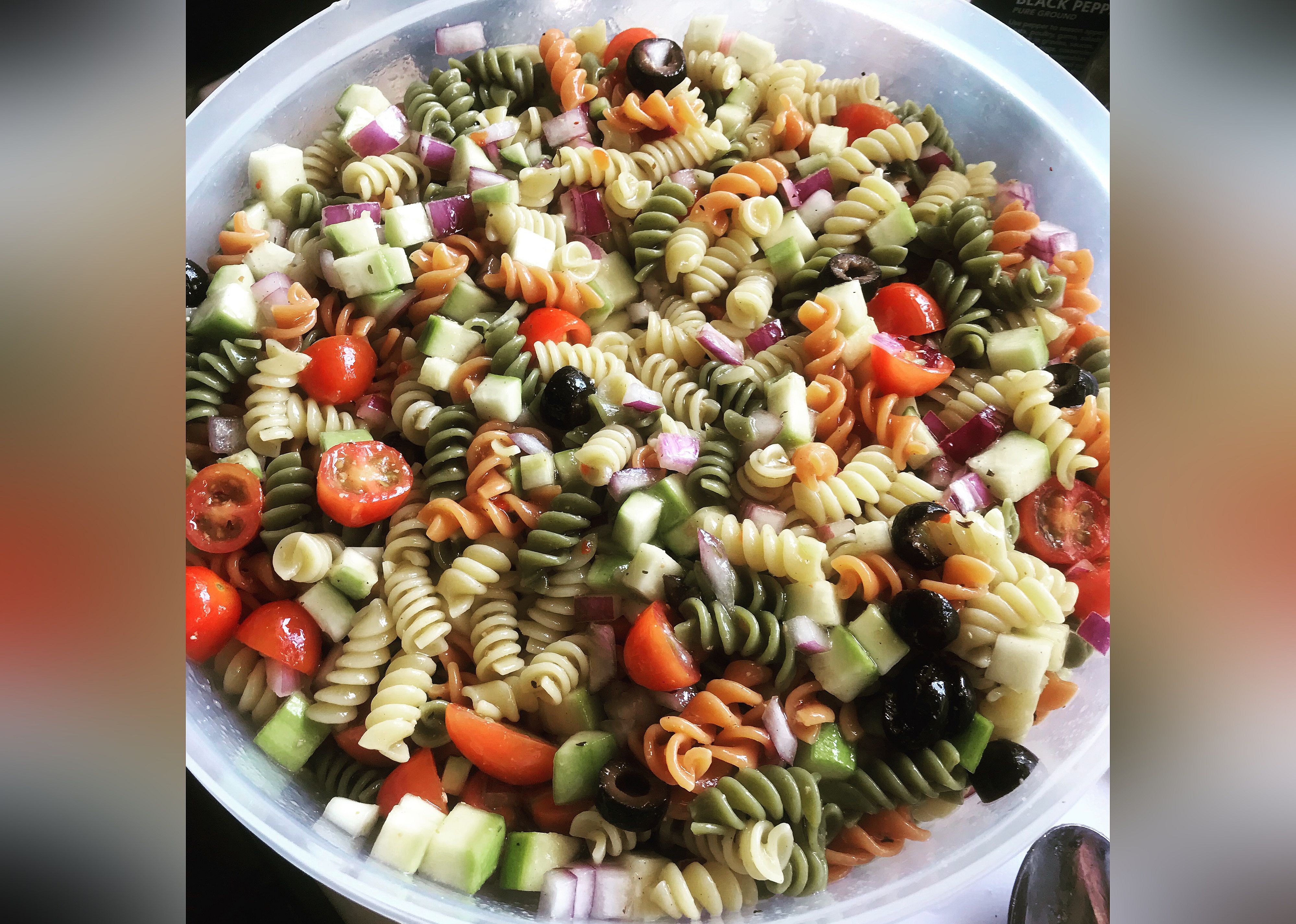 Rainbow Pasta Salad II