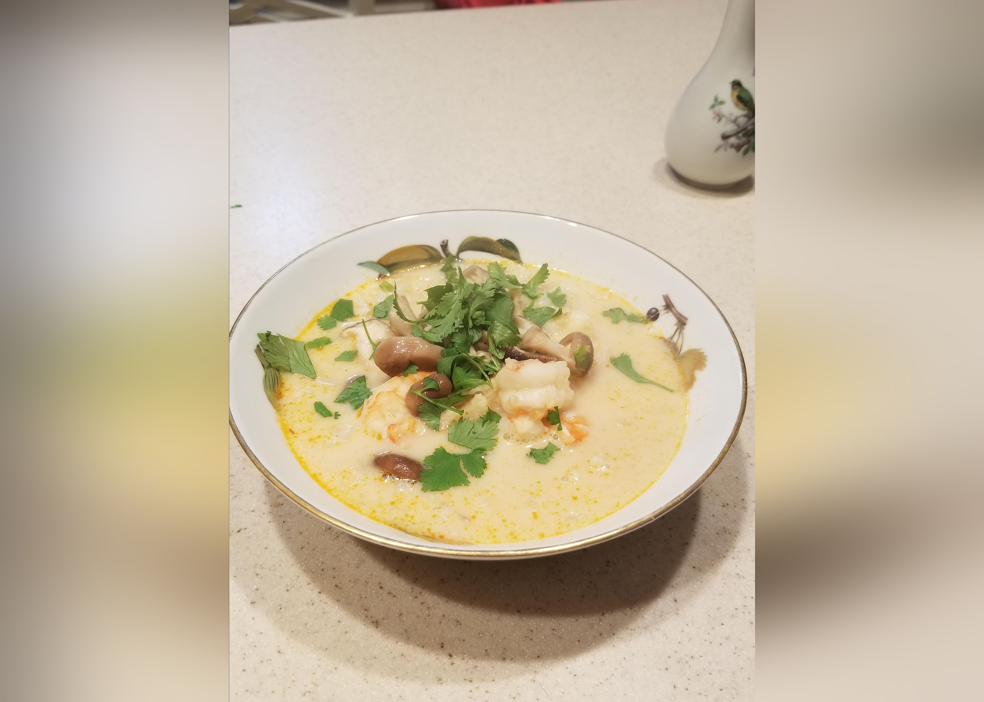 The Best Thai Coconut Soup