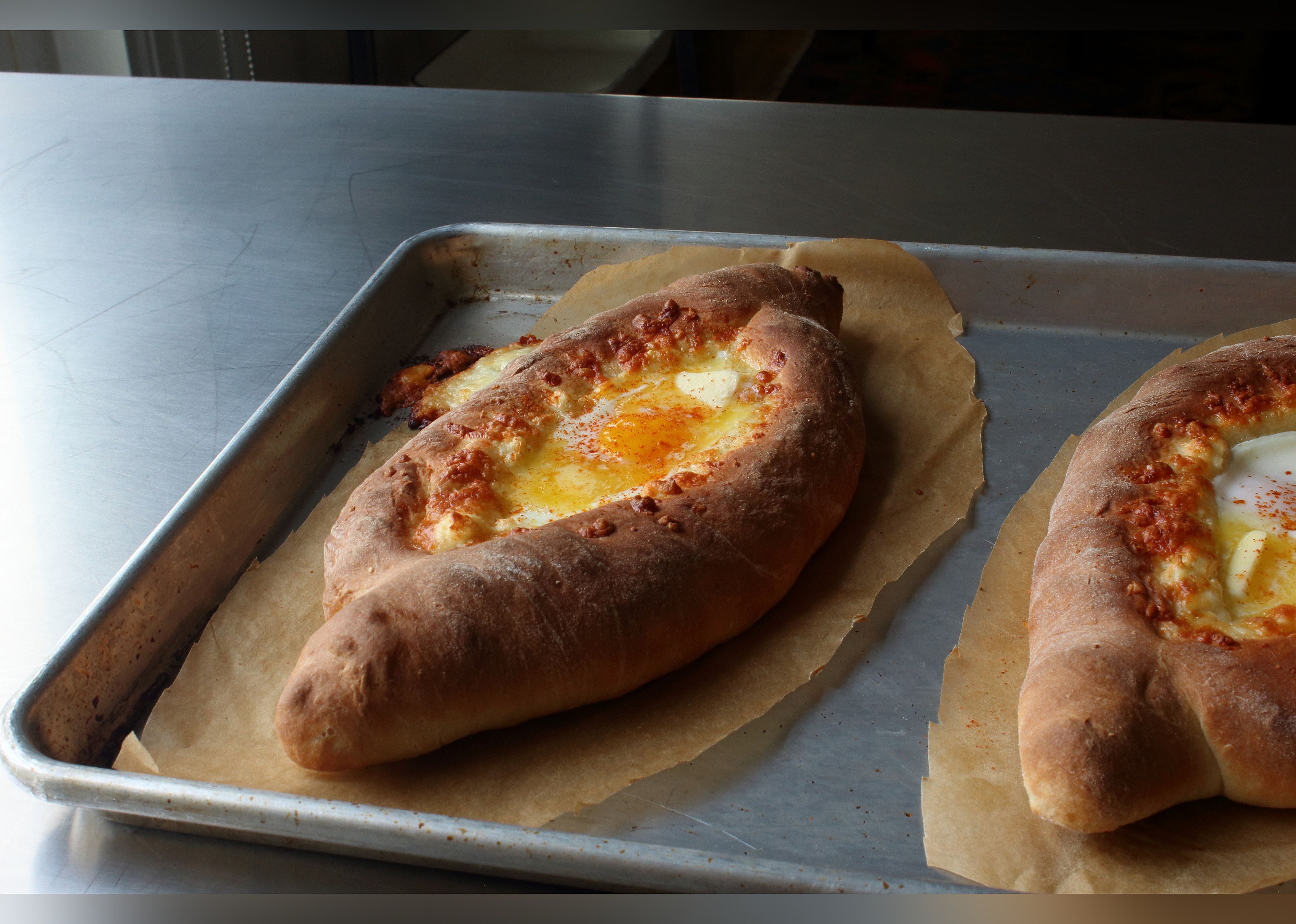 Khachapuri (Georgian Cheese Bread)