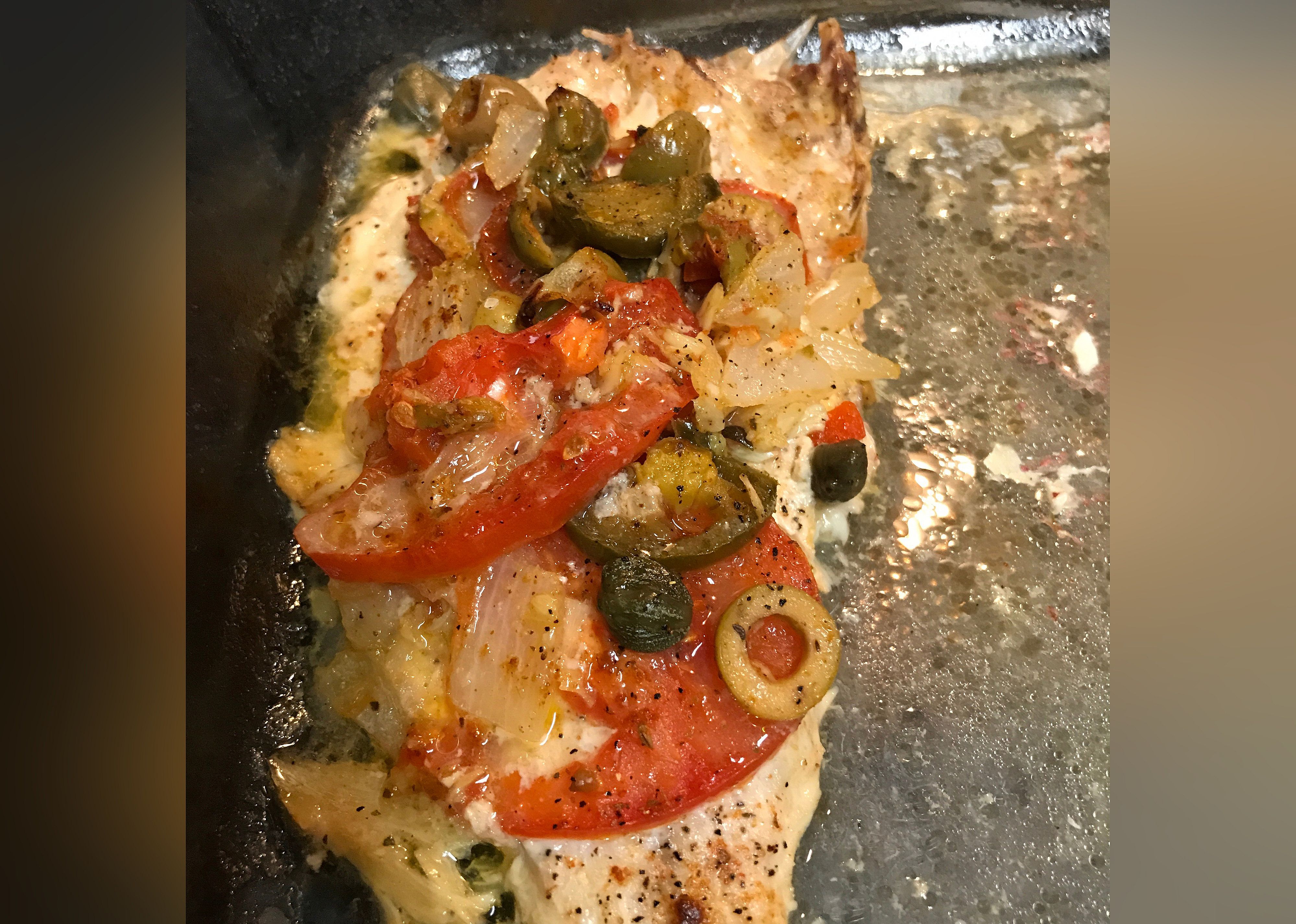 Veracruz-Style Red Snapper
