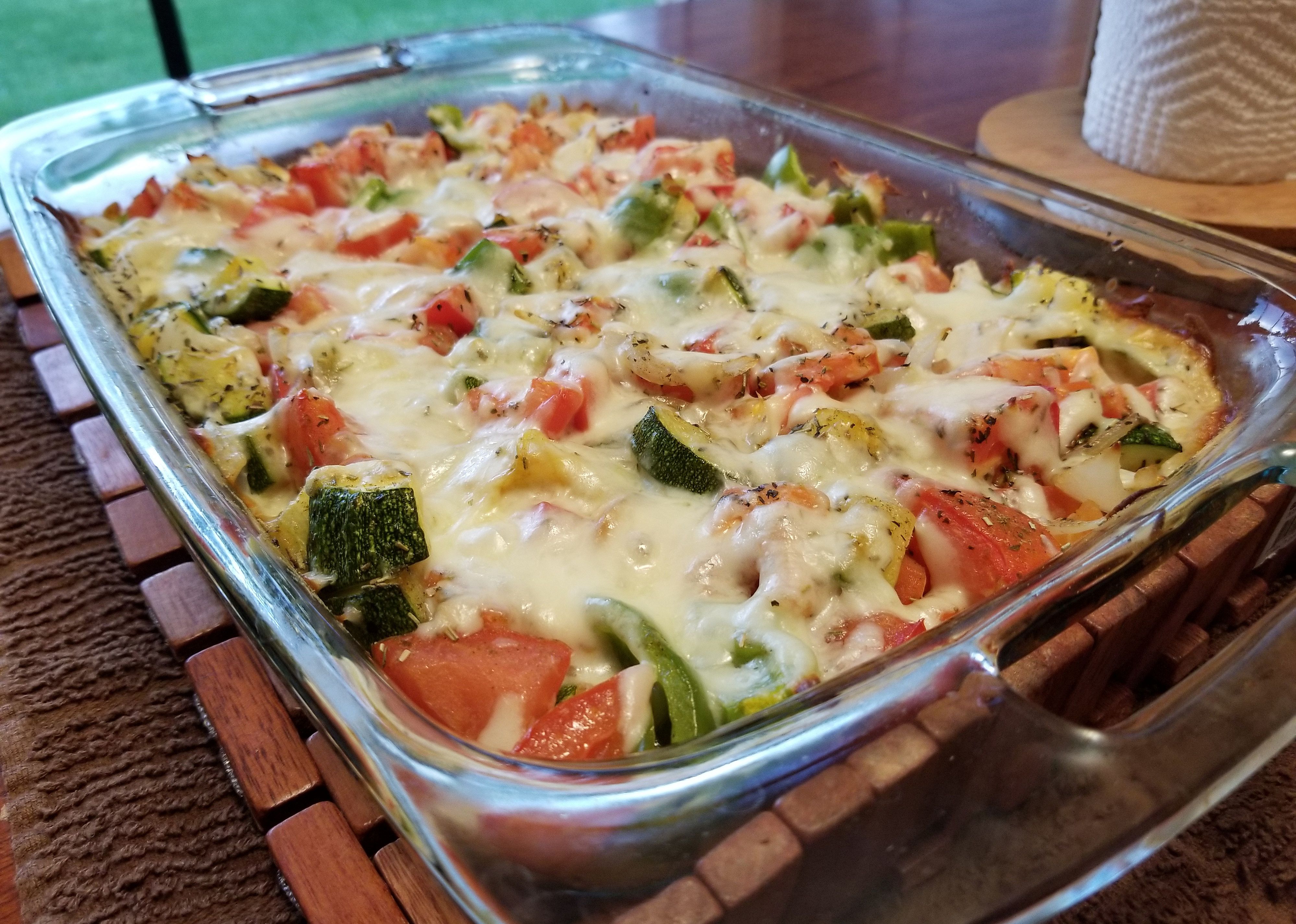 Zucchini and Cheese