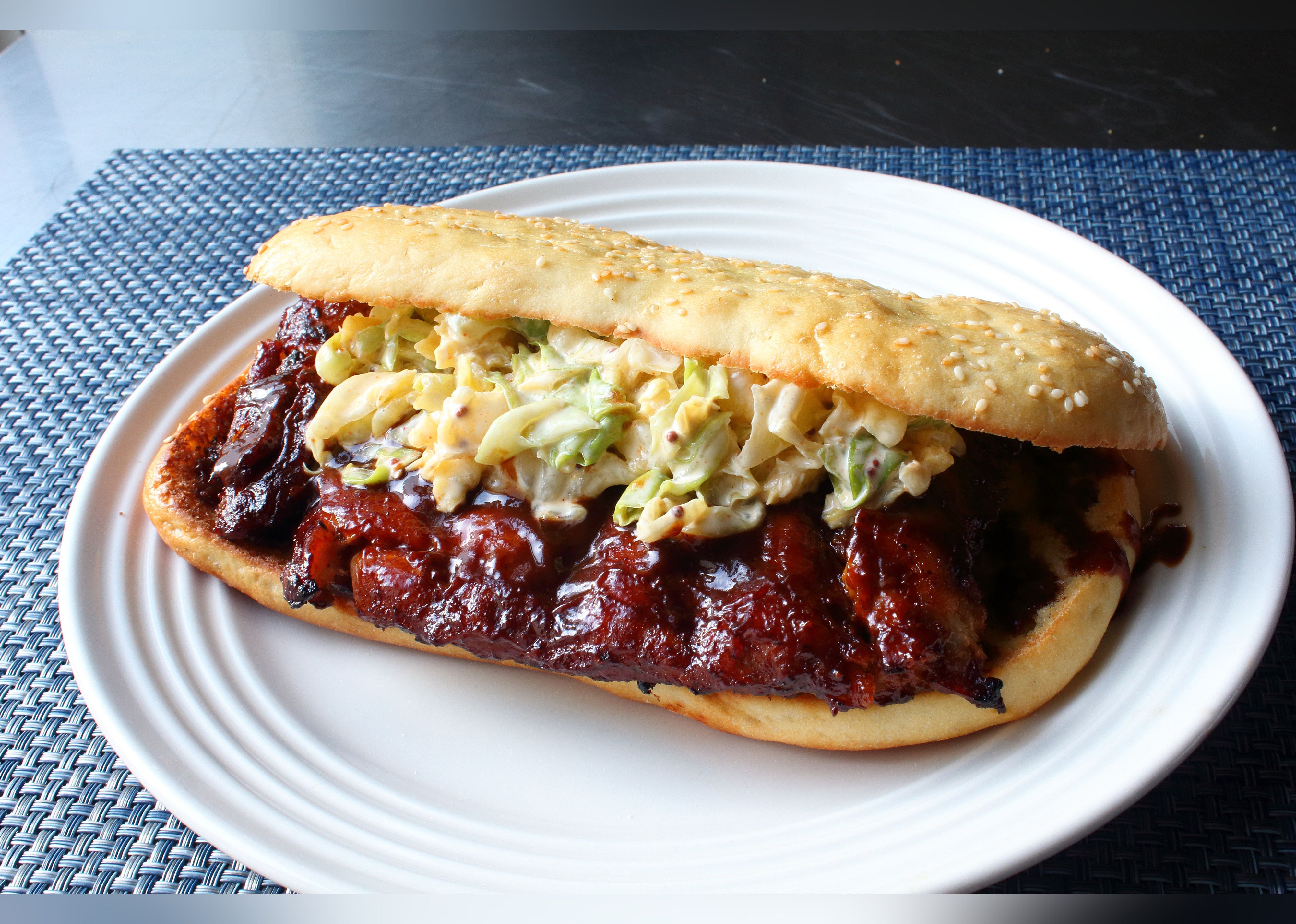 Chef John's Copycat McRib® Sandwich