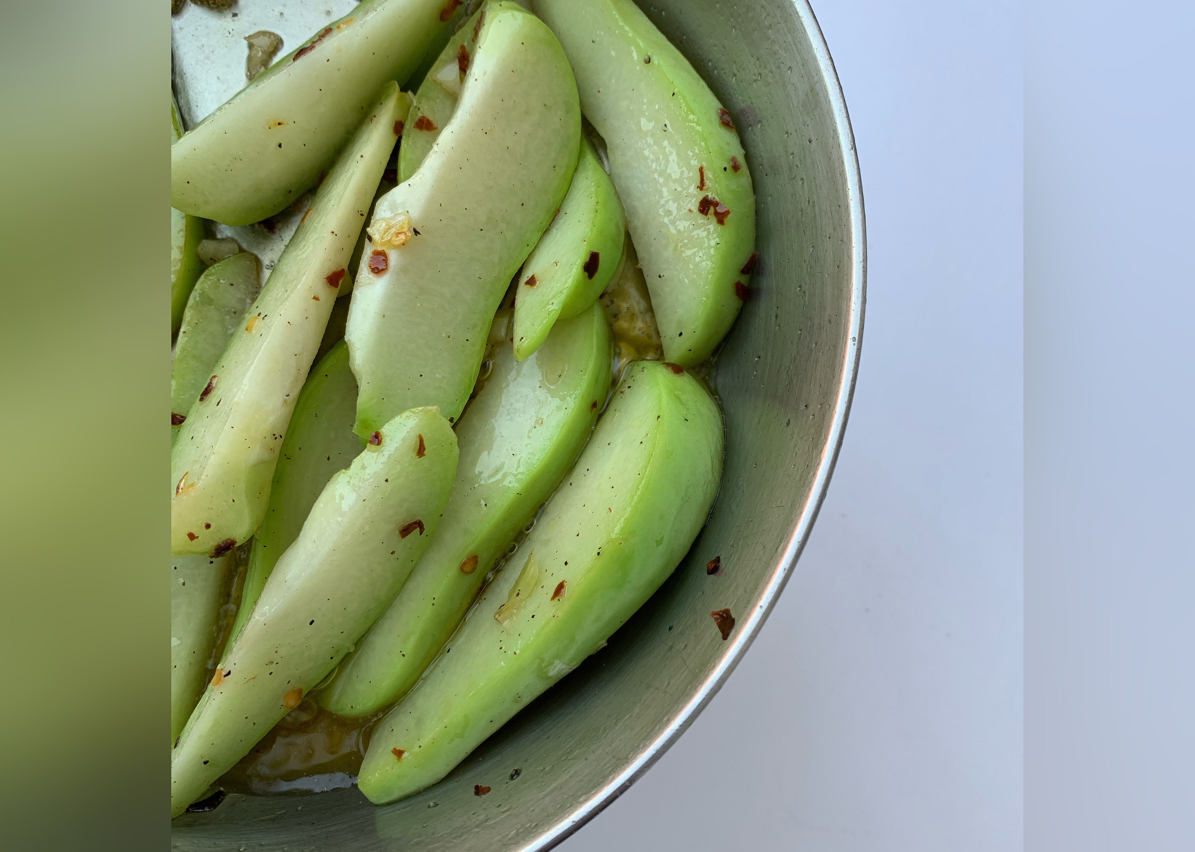 Chayote Squash Side Dish
