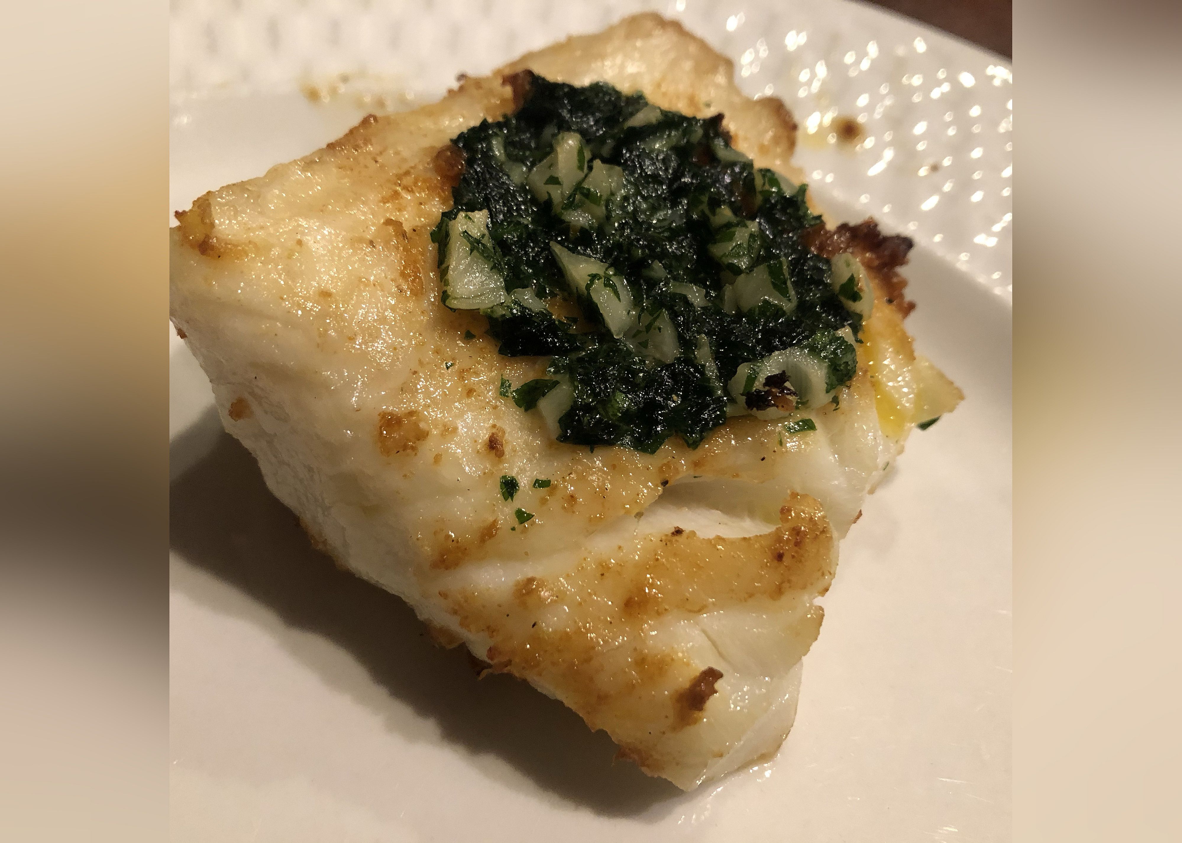Grilled Sea Bass