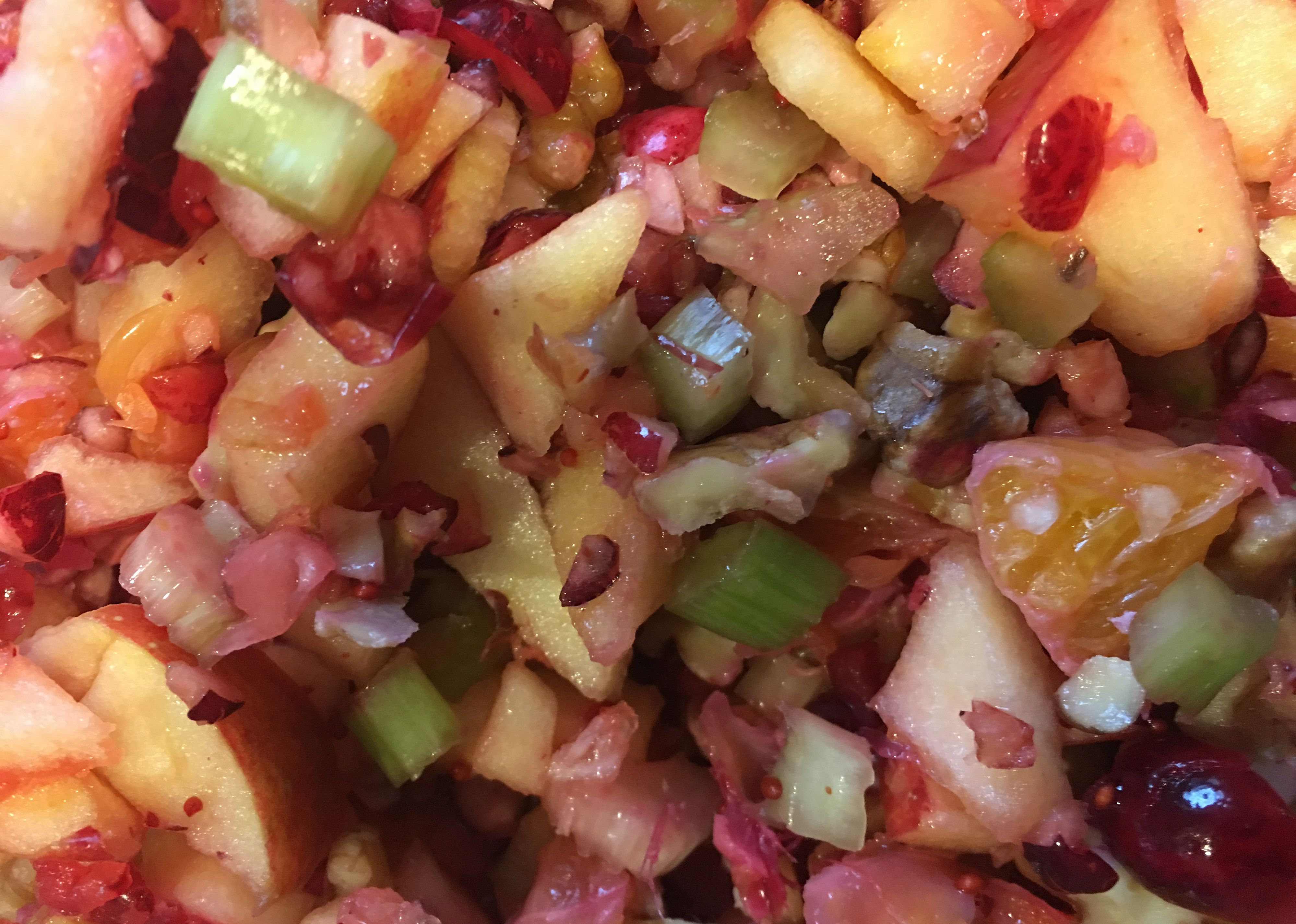 Healthier Cranberry Salad