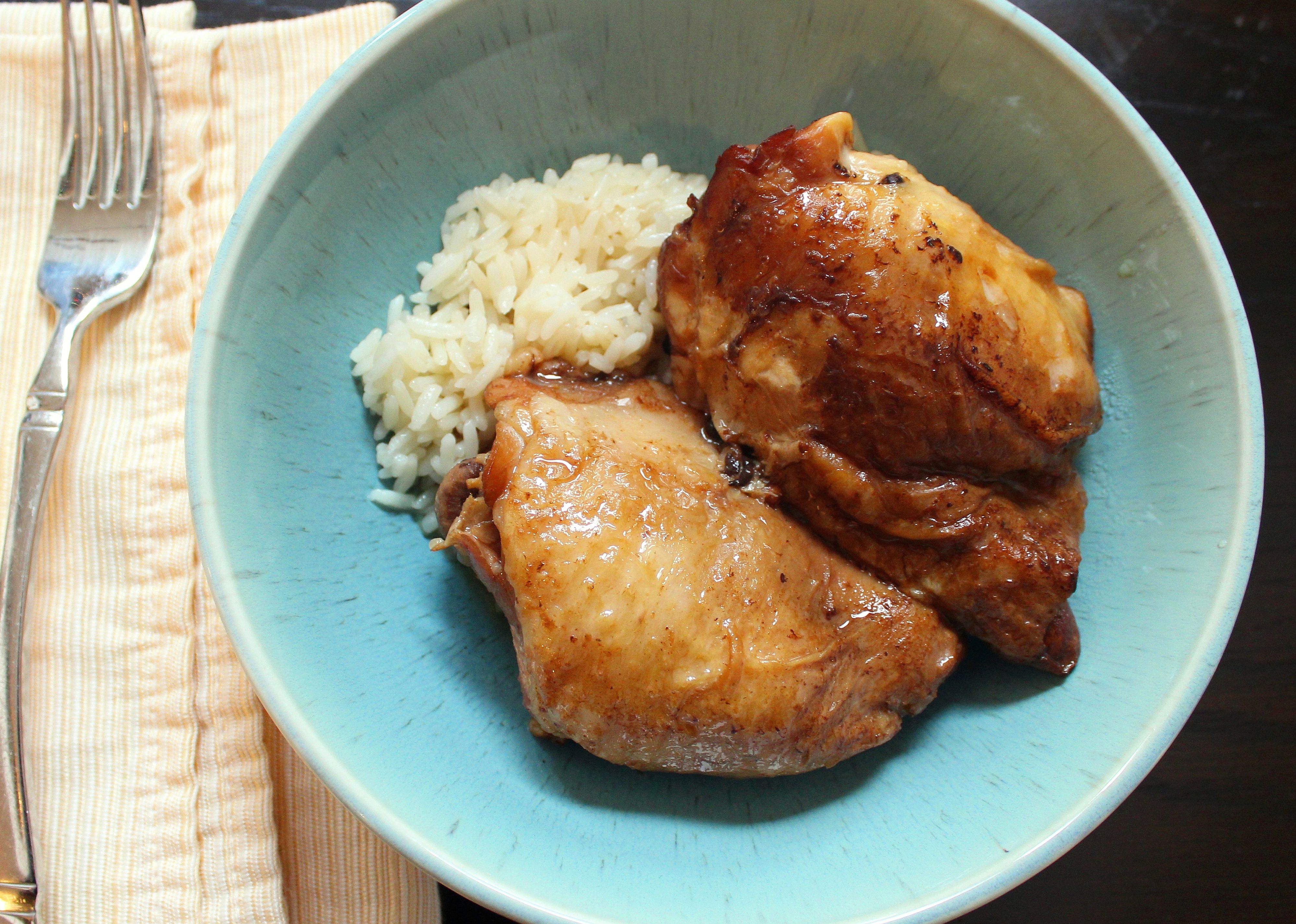 Slow Cooker Filipino Chicken Adobo