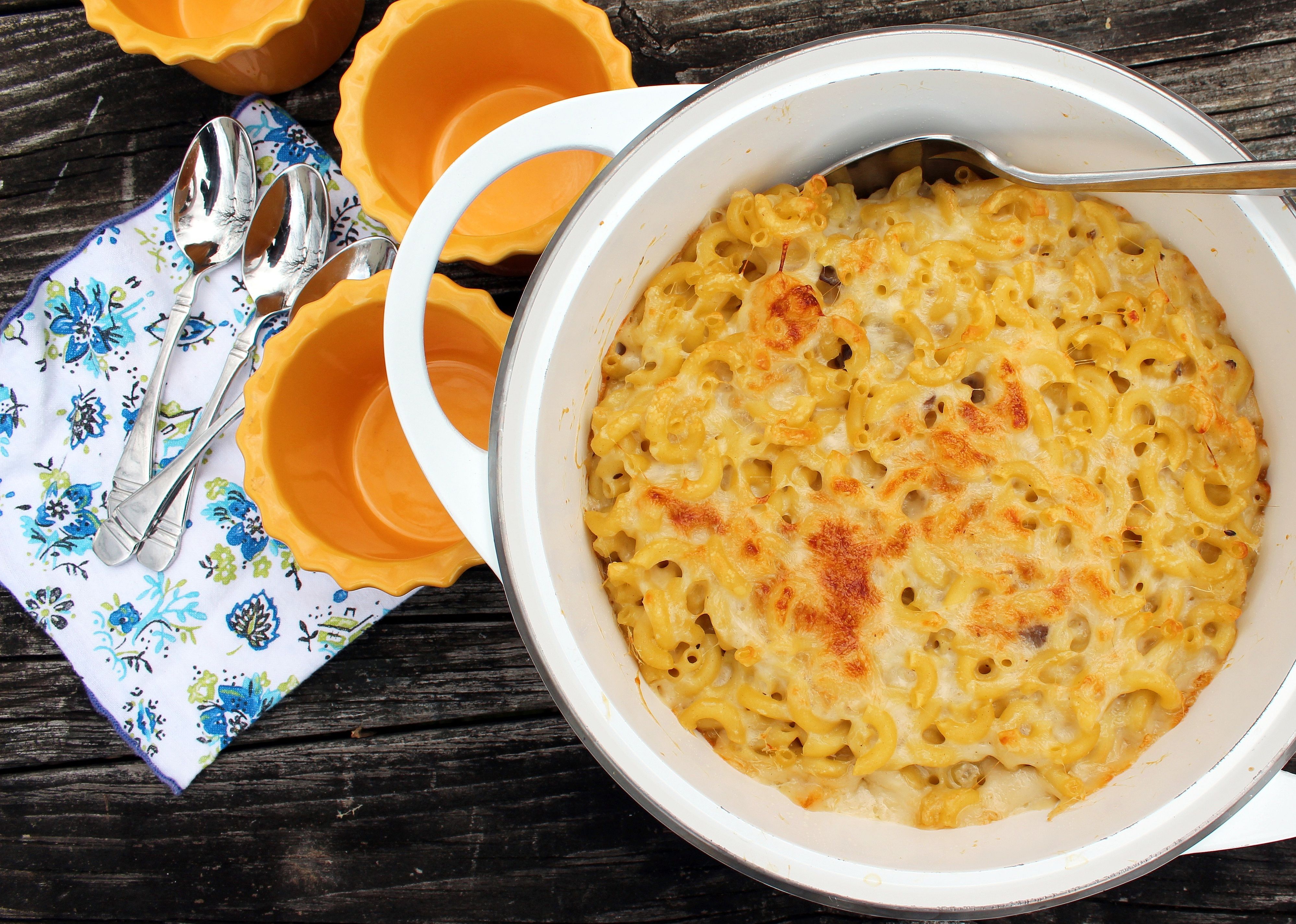 Creamy Mushroom Macaroni