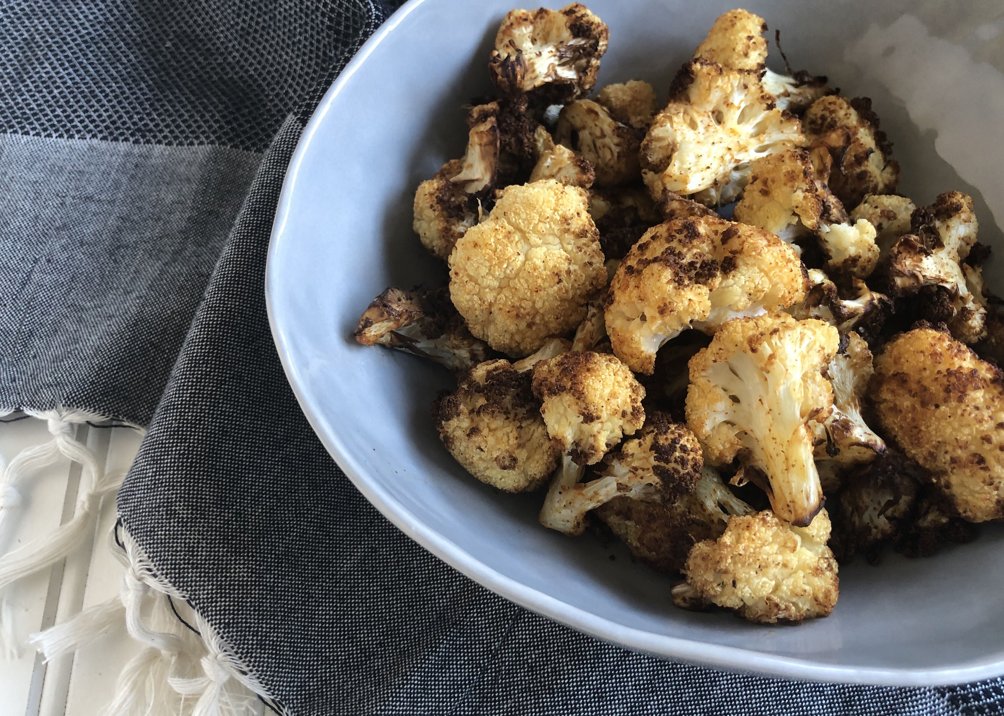 Air Fryer Roasted Cauliflower