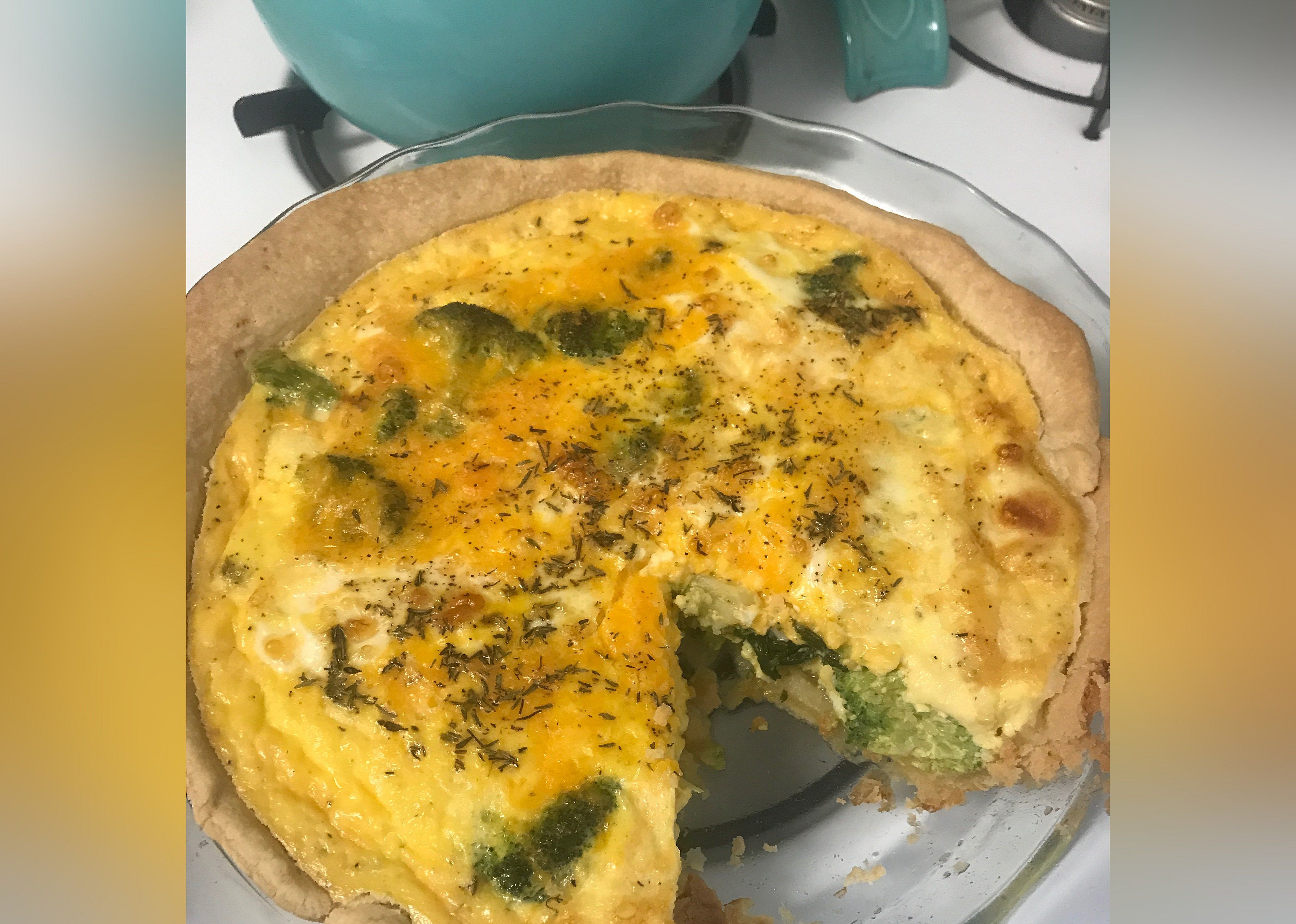 Easy Broccoli Quiche