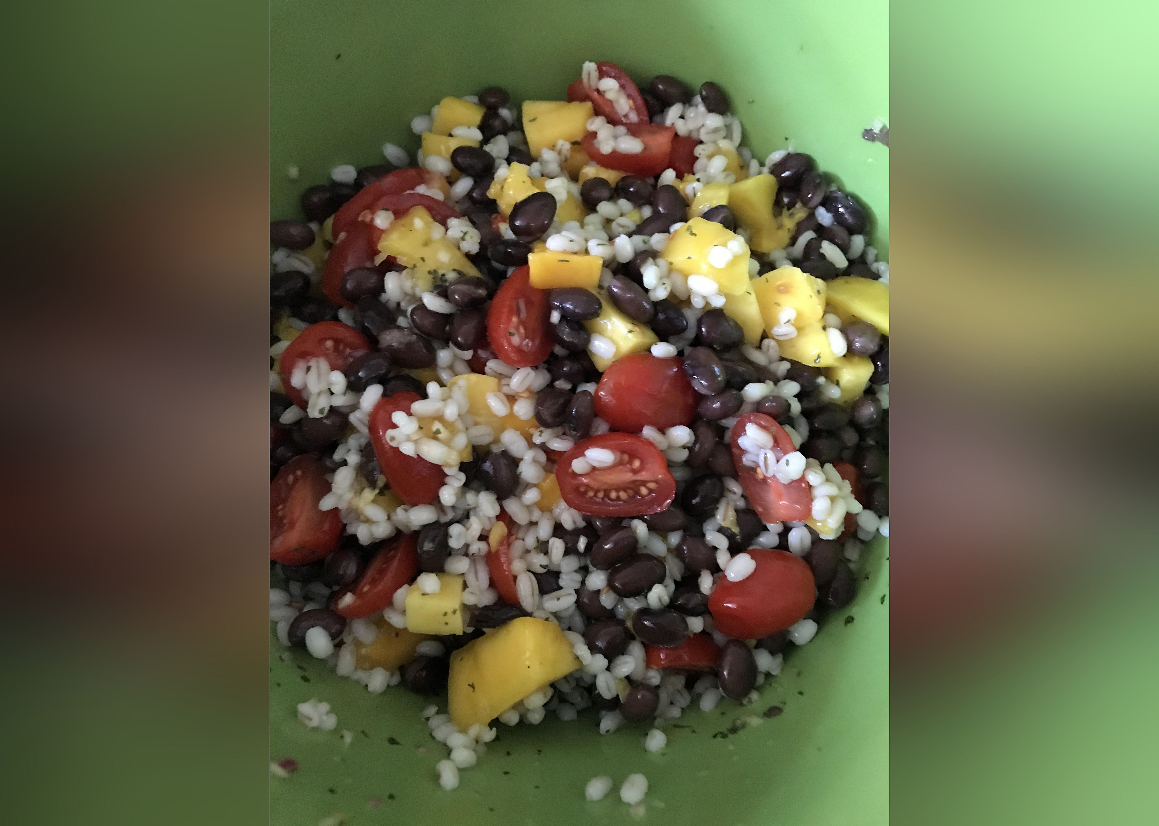 Caribbean Barley Salad