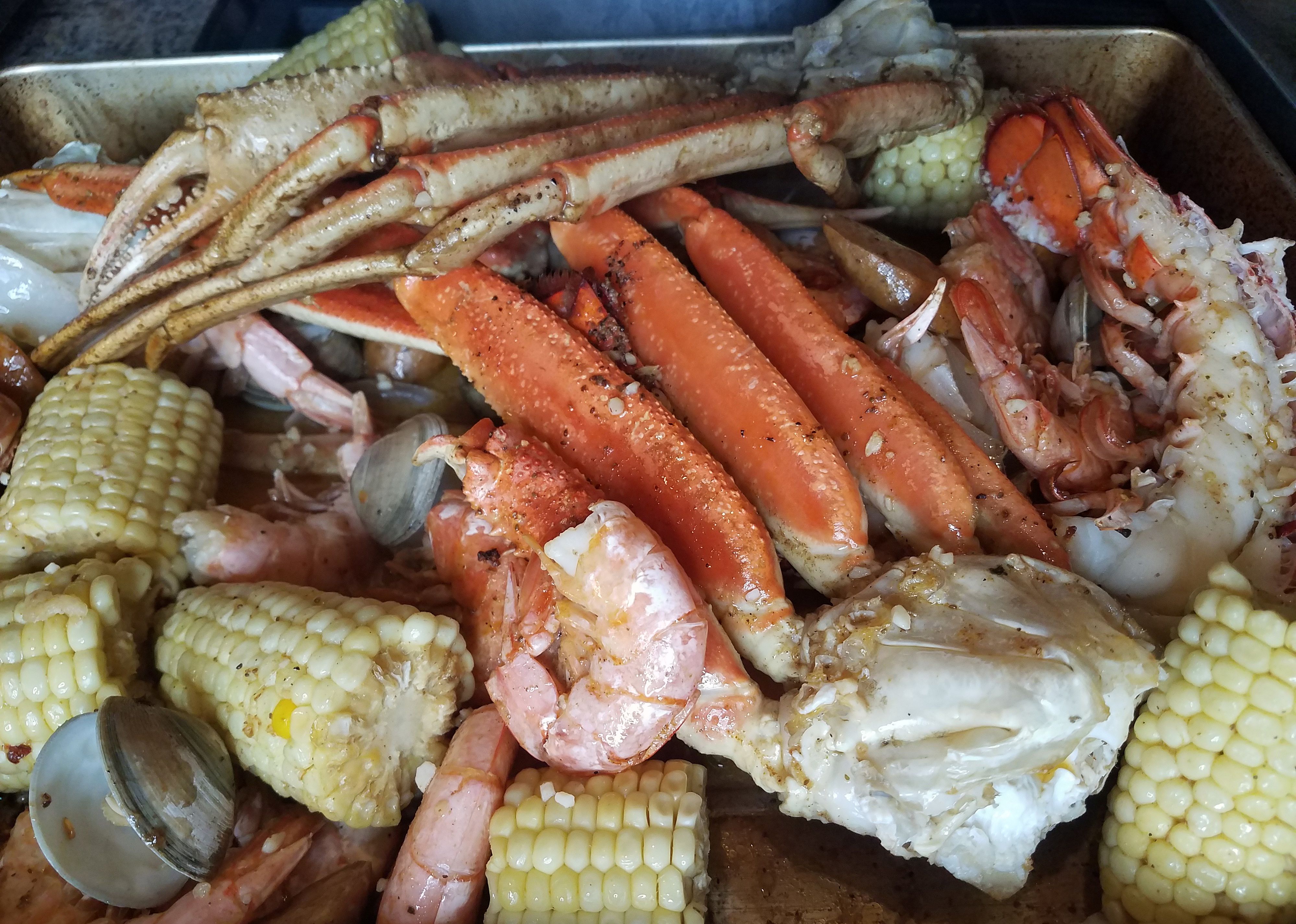 Sheet Pan Seafood Boil