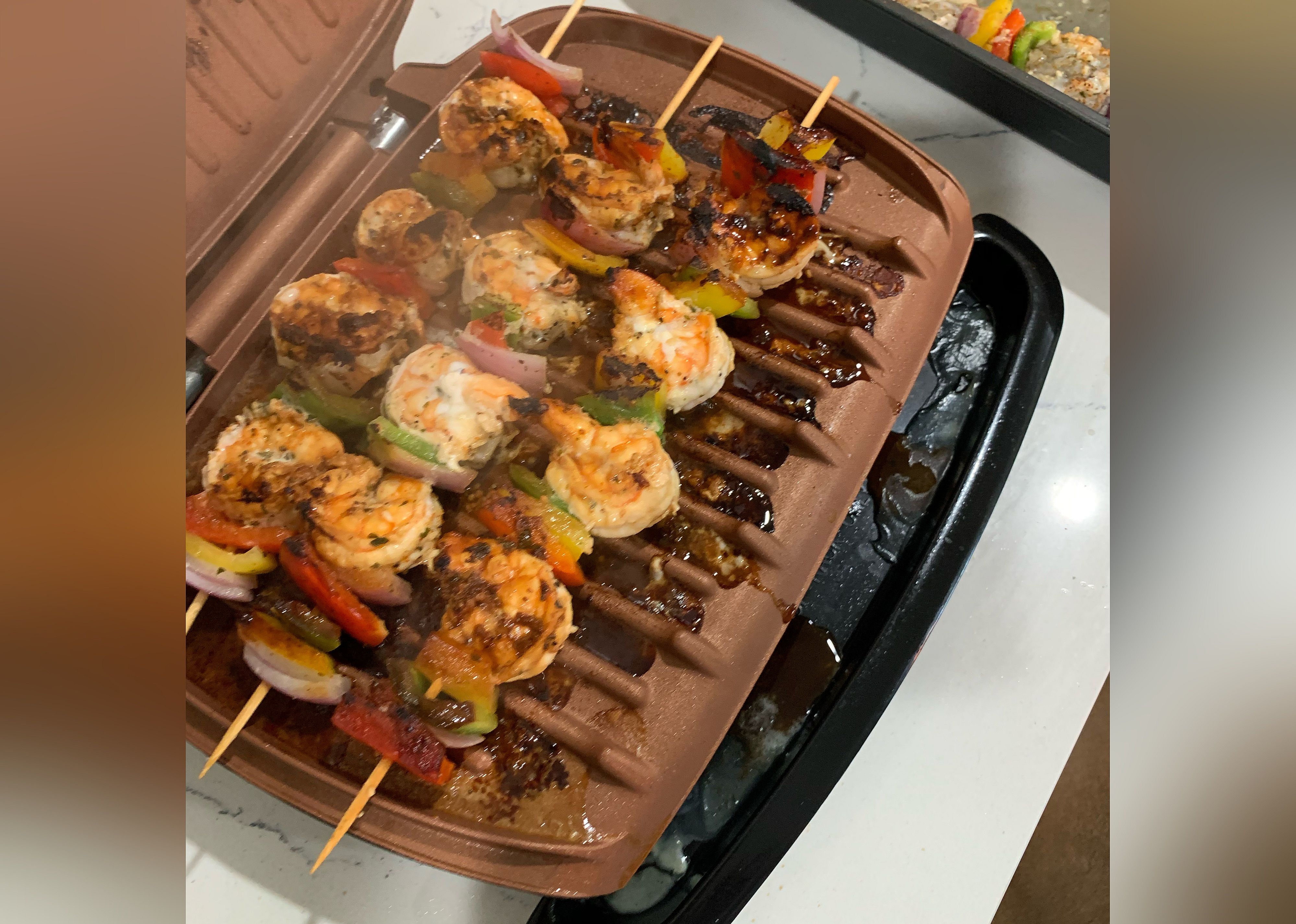 Garlic Shrimp Kabobs