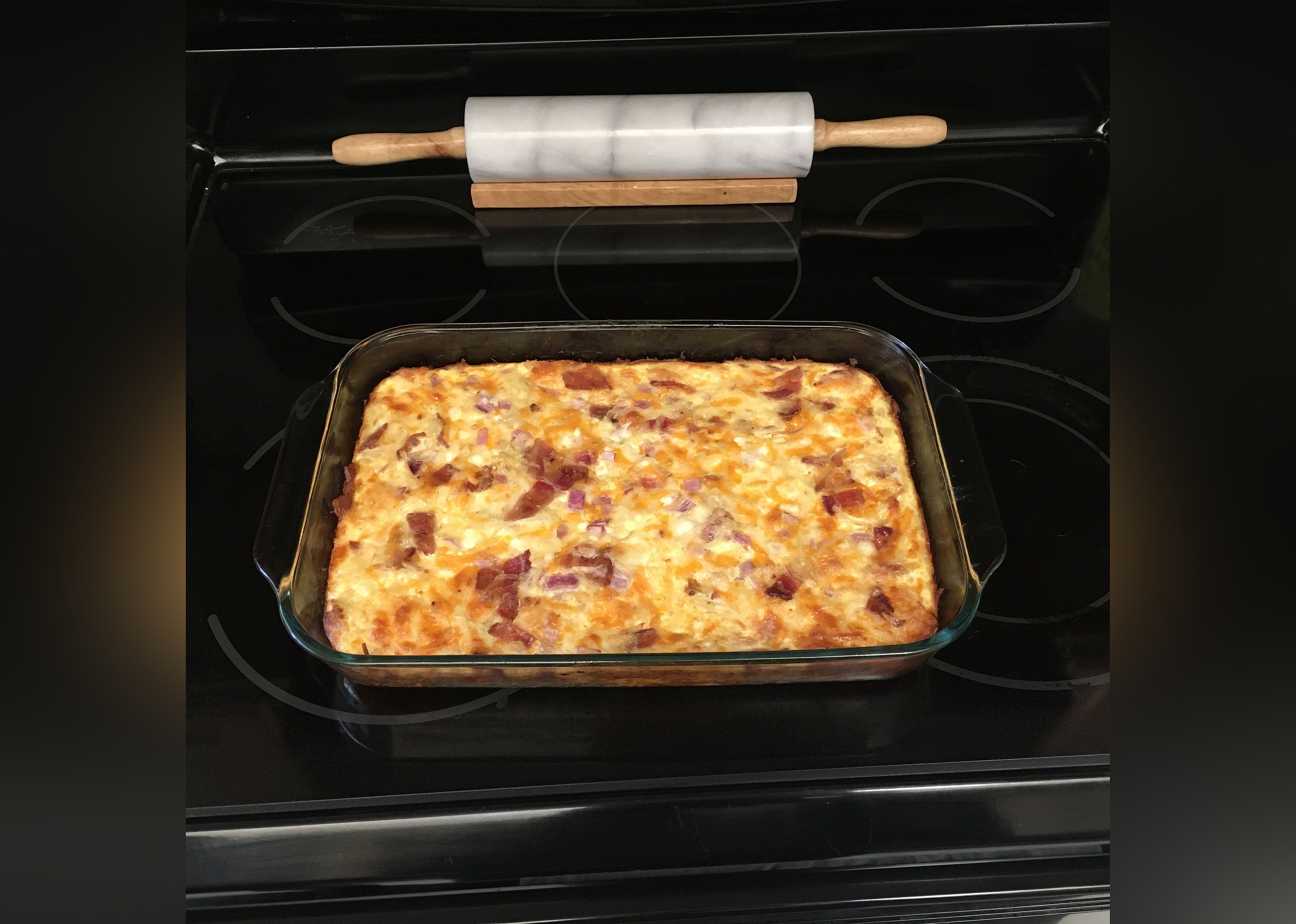 Cheesy Amish Breakfast Casserole