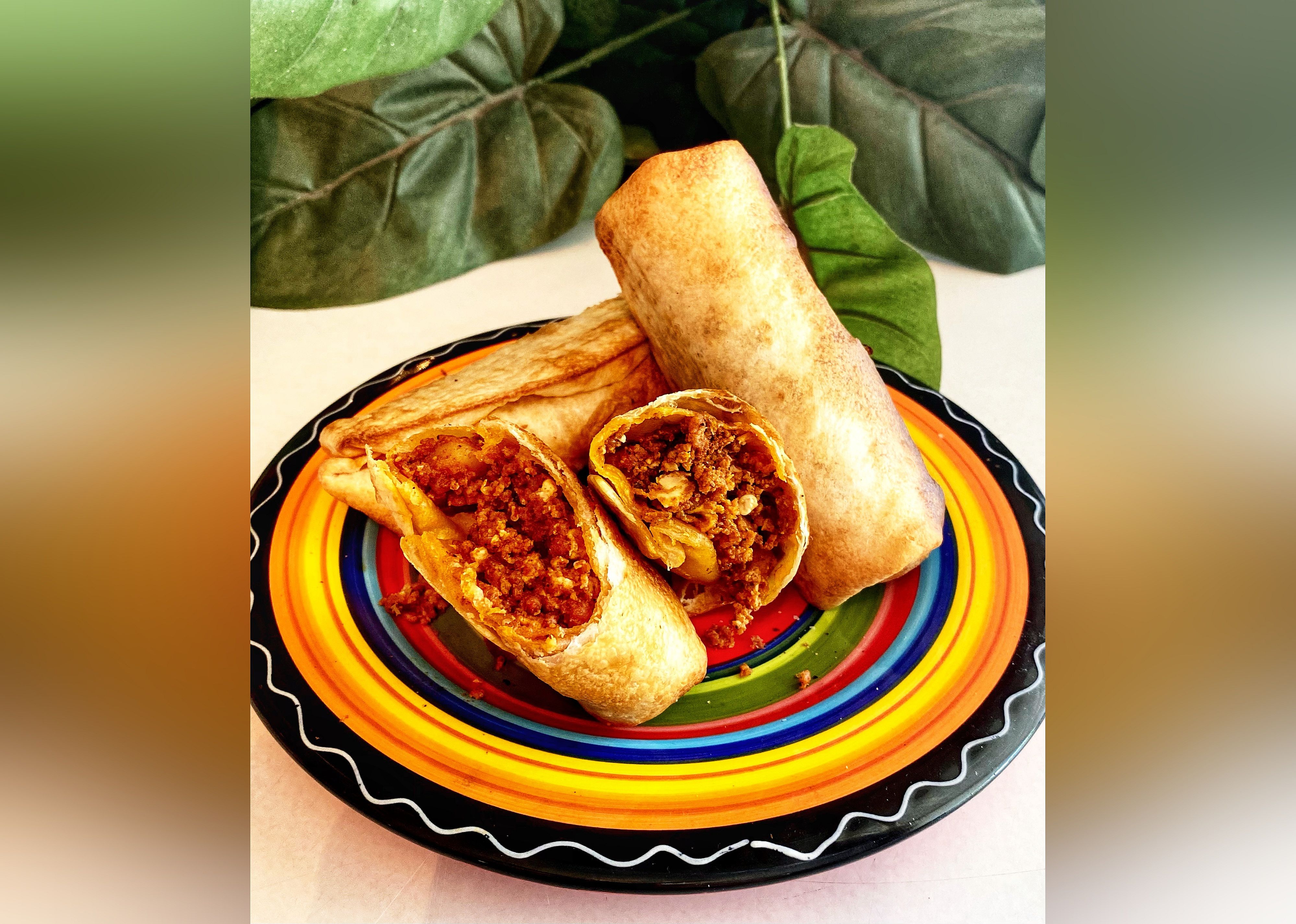 Air Fryer Mini Breakfast Burritos