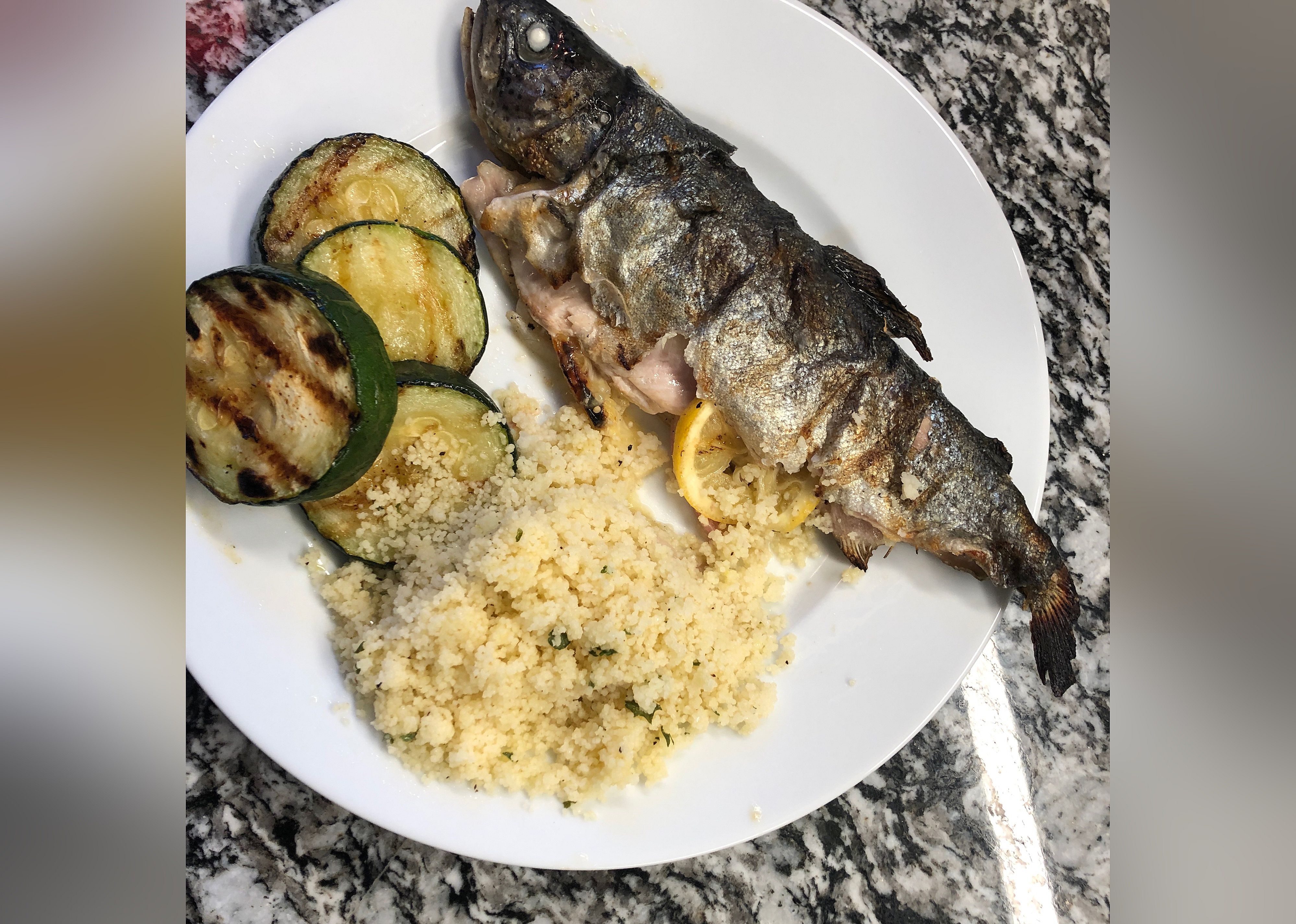 Whole Grilled Trout