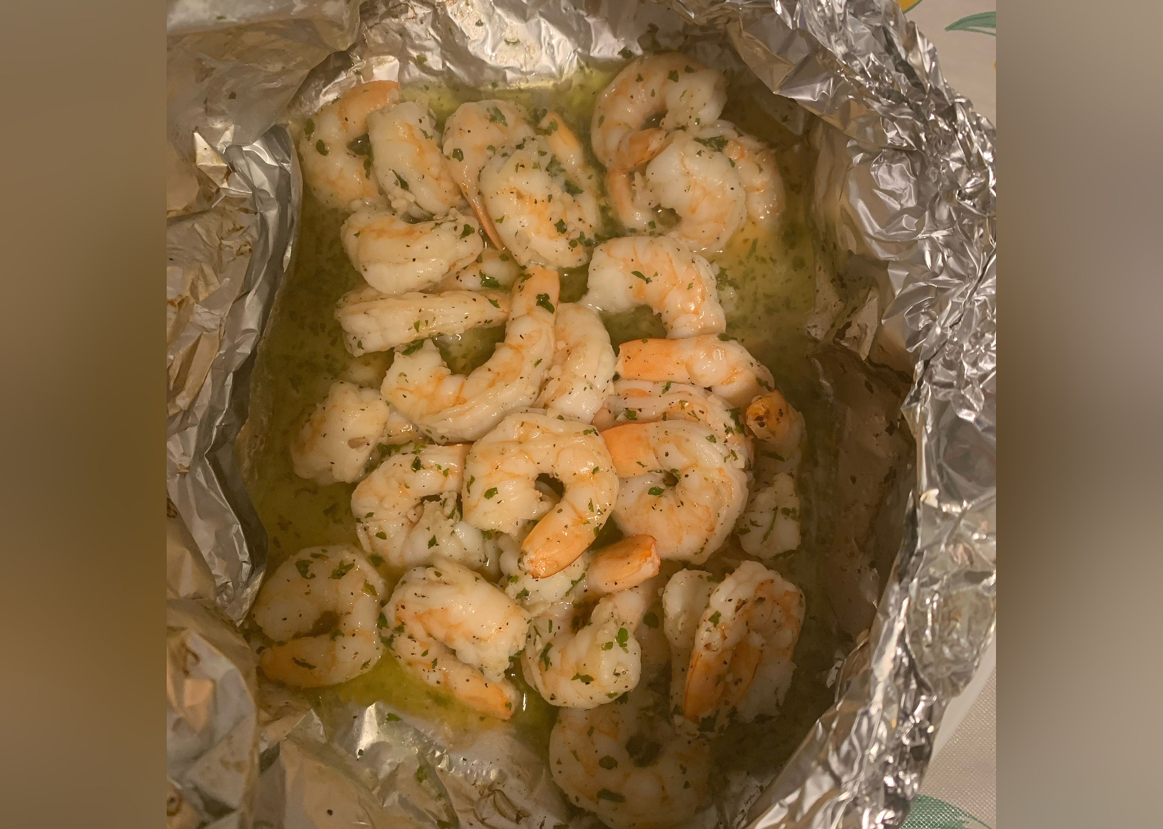 Grilled Shrimp Scampi