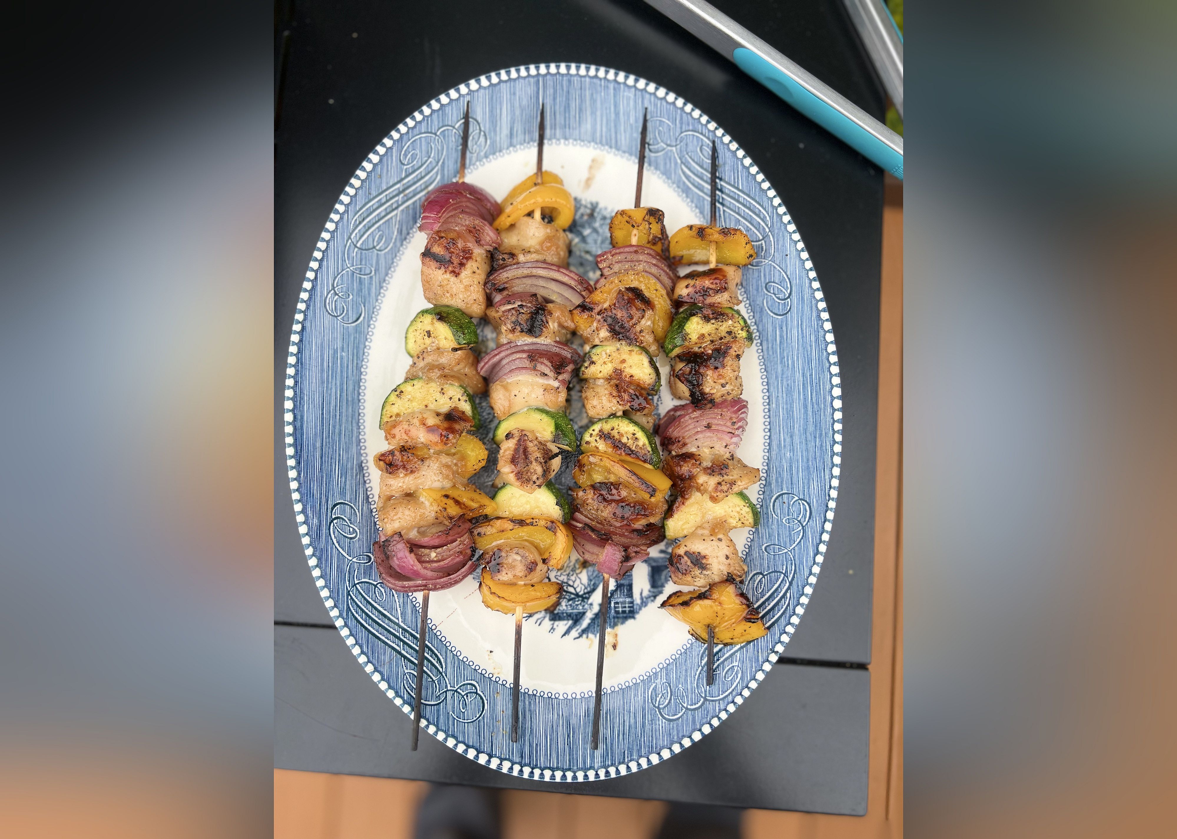 Yummy Honey Chicken Kabobs