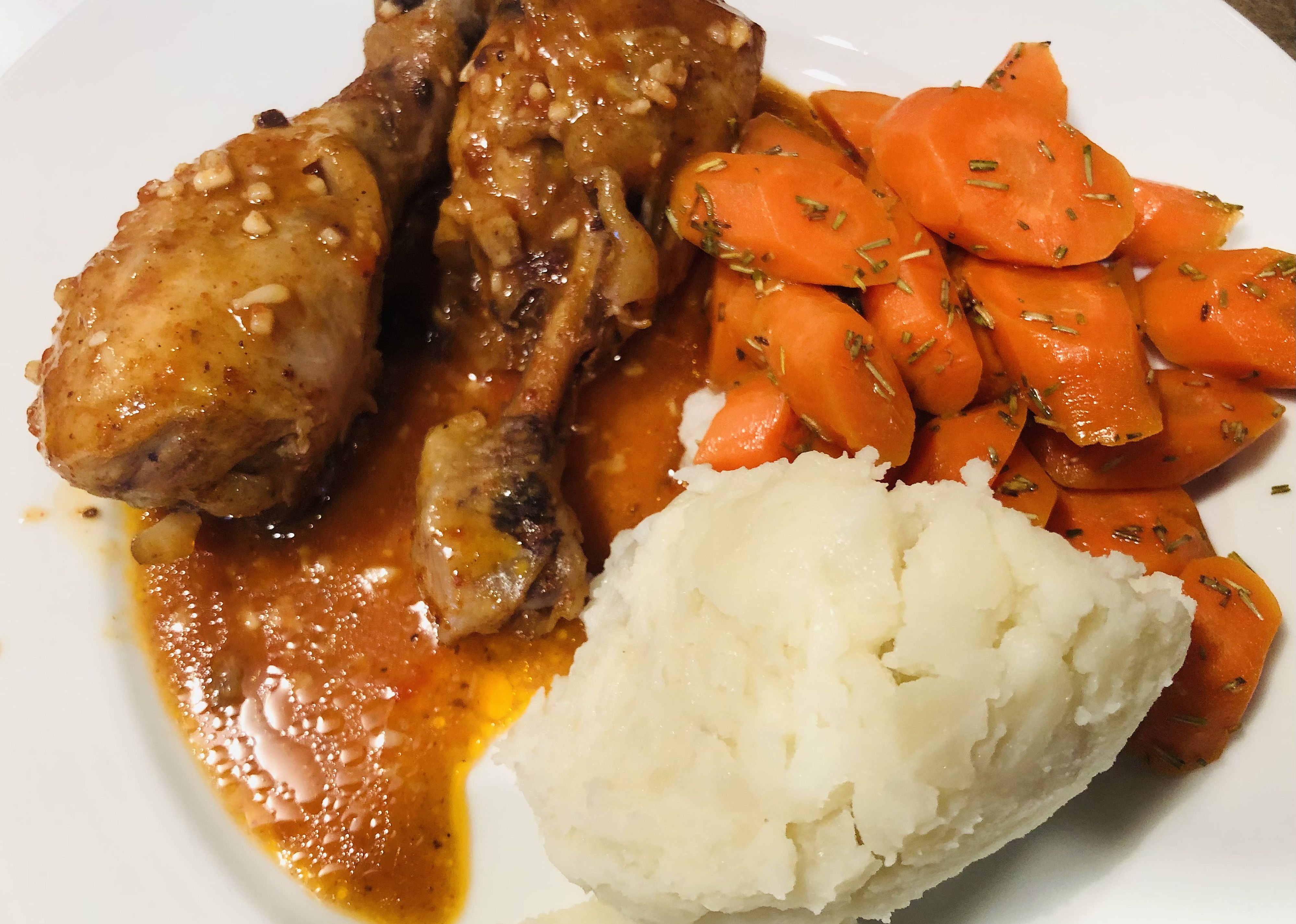 Oven BBQ Chicken Drumsticks