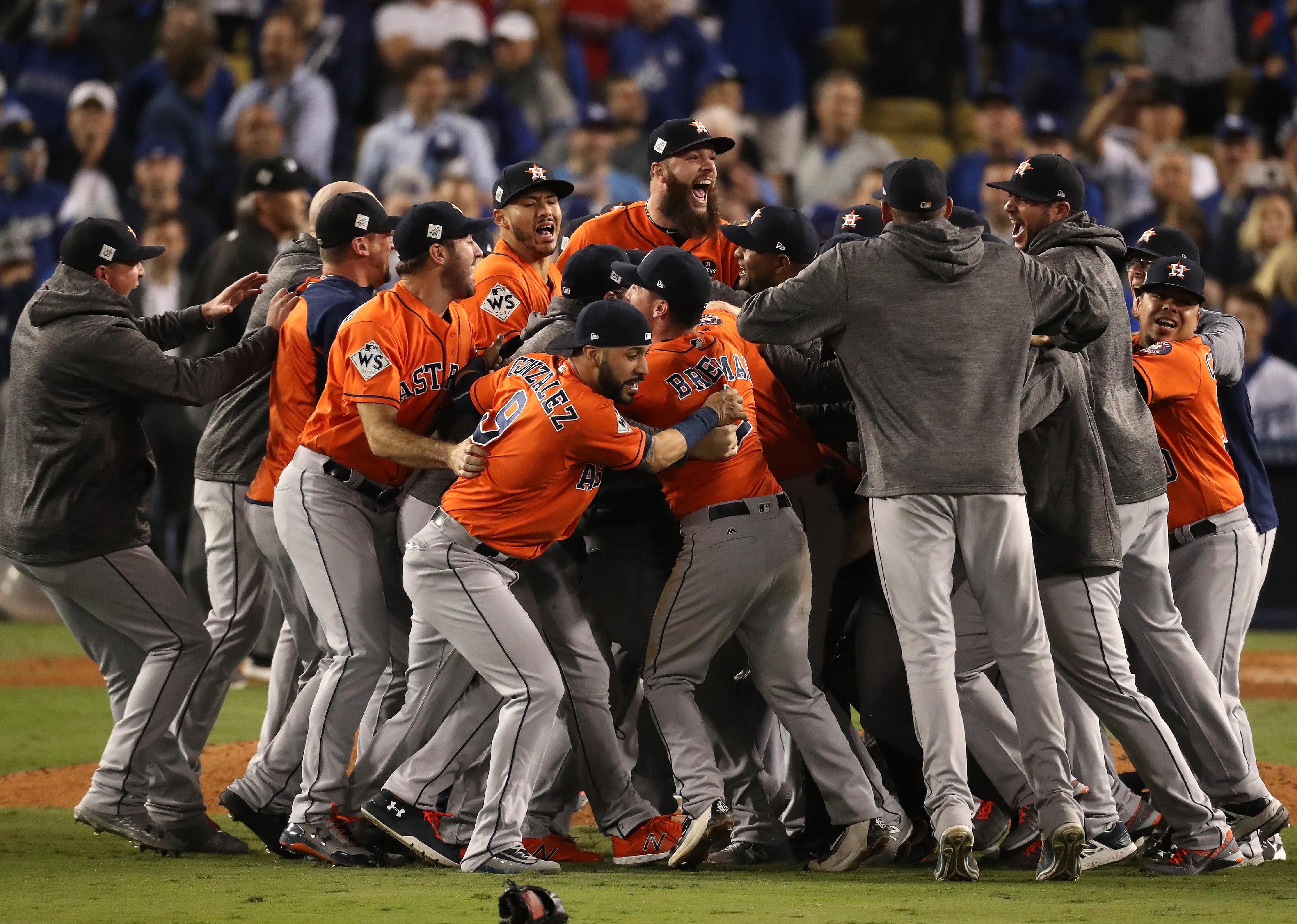 2017: Astros win first World Series in franchise history