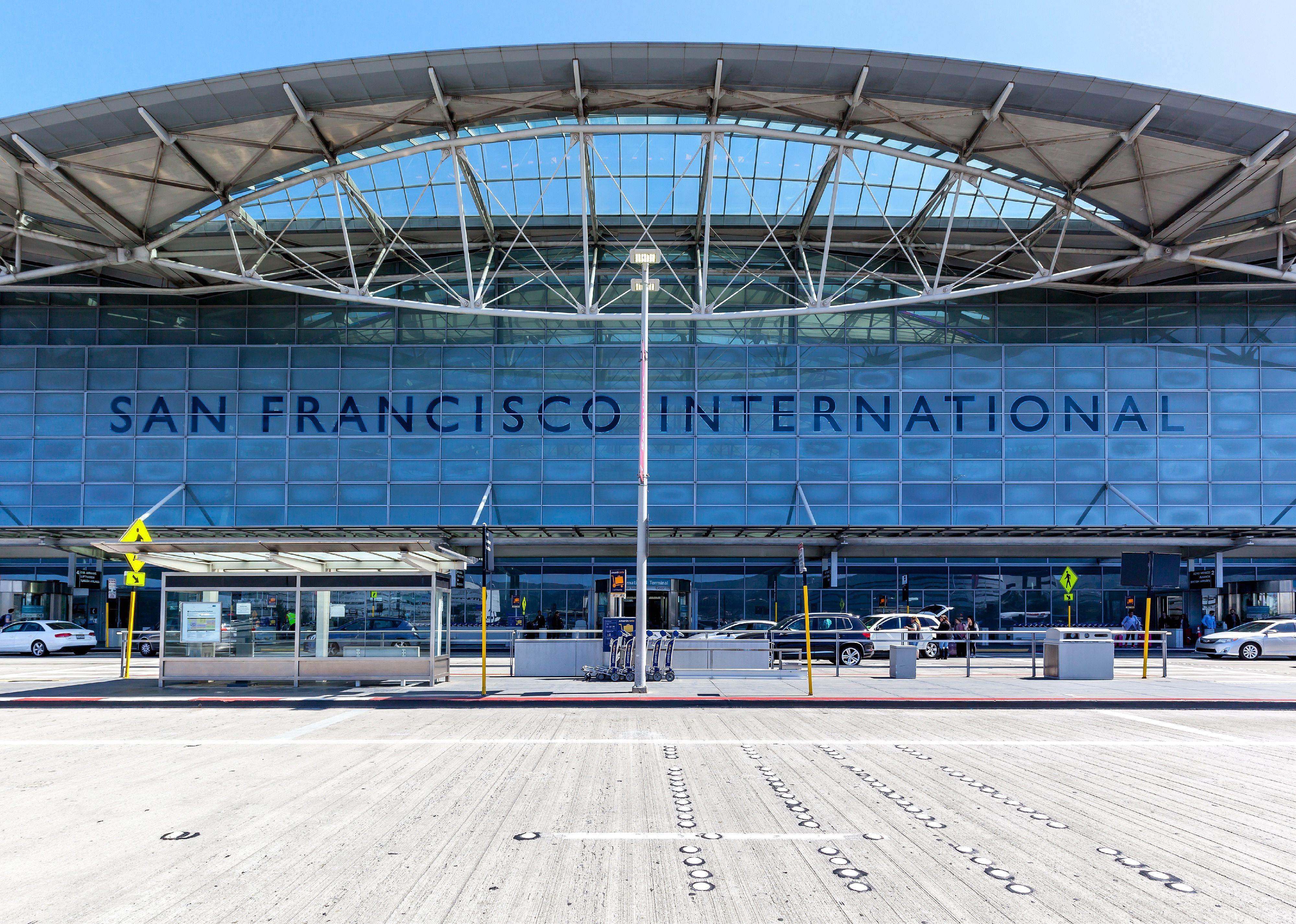 Exterior view of San Francisco International Airport