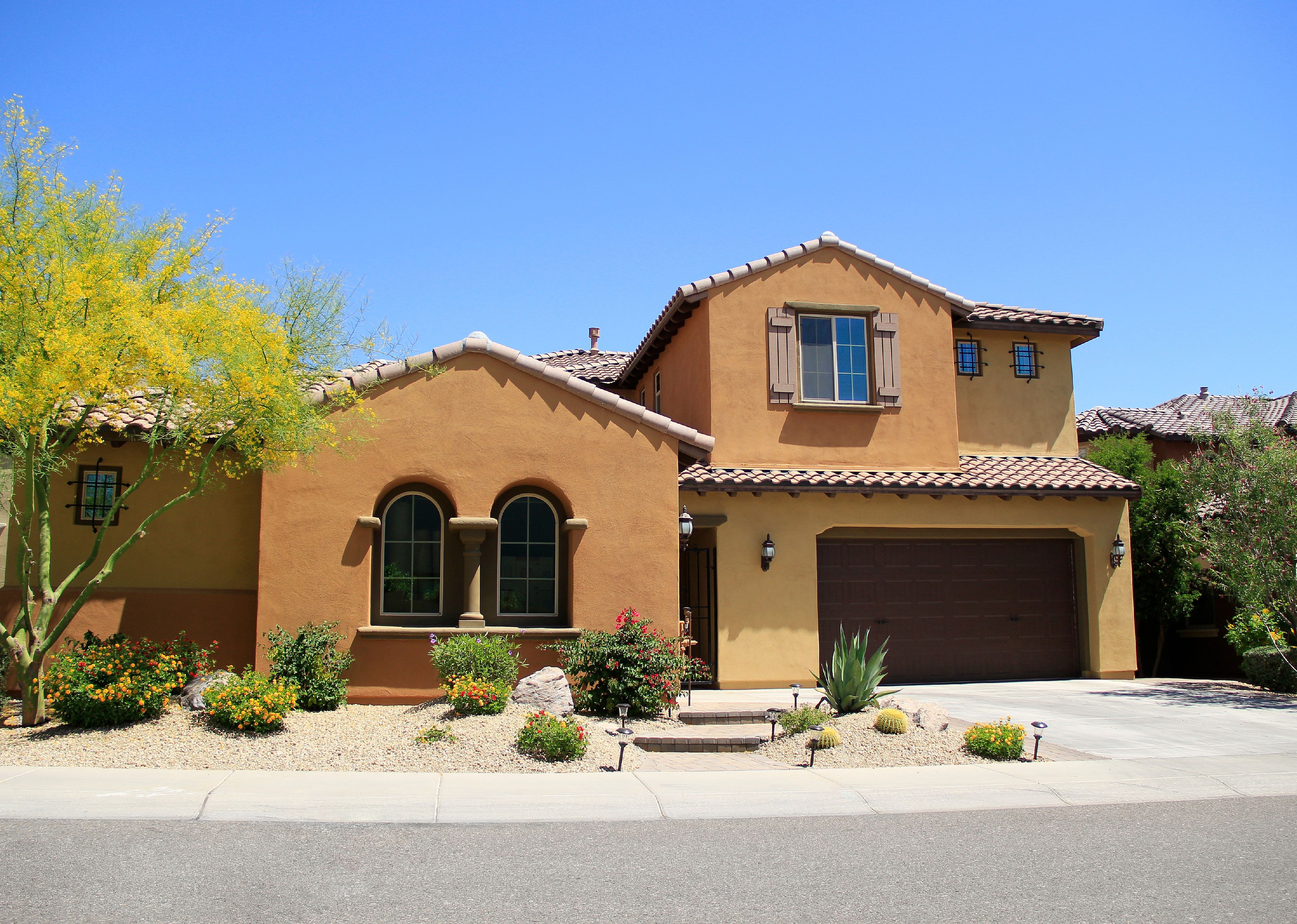 Arizona two-story new home.