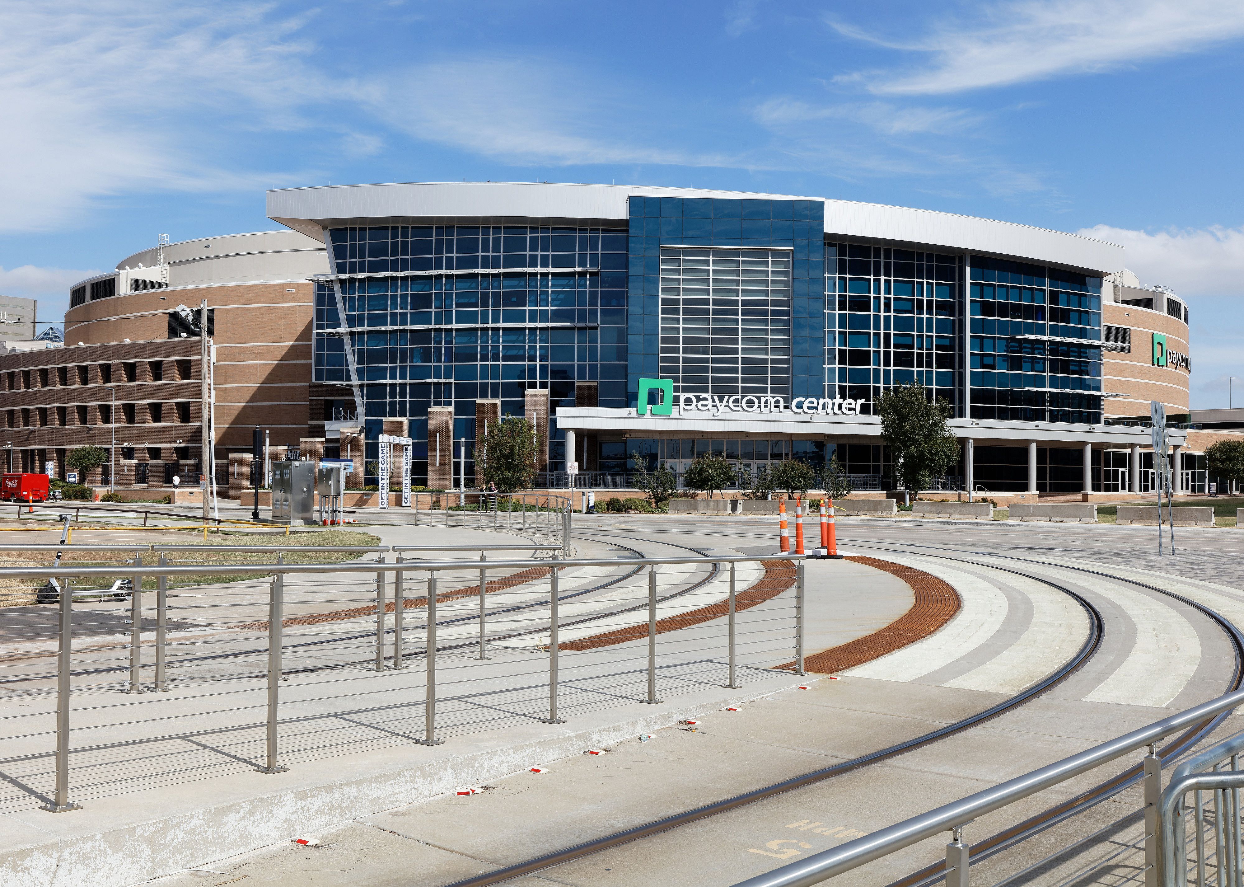 Paycom Center in downtown Oklahoma City