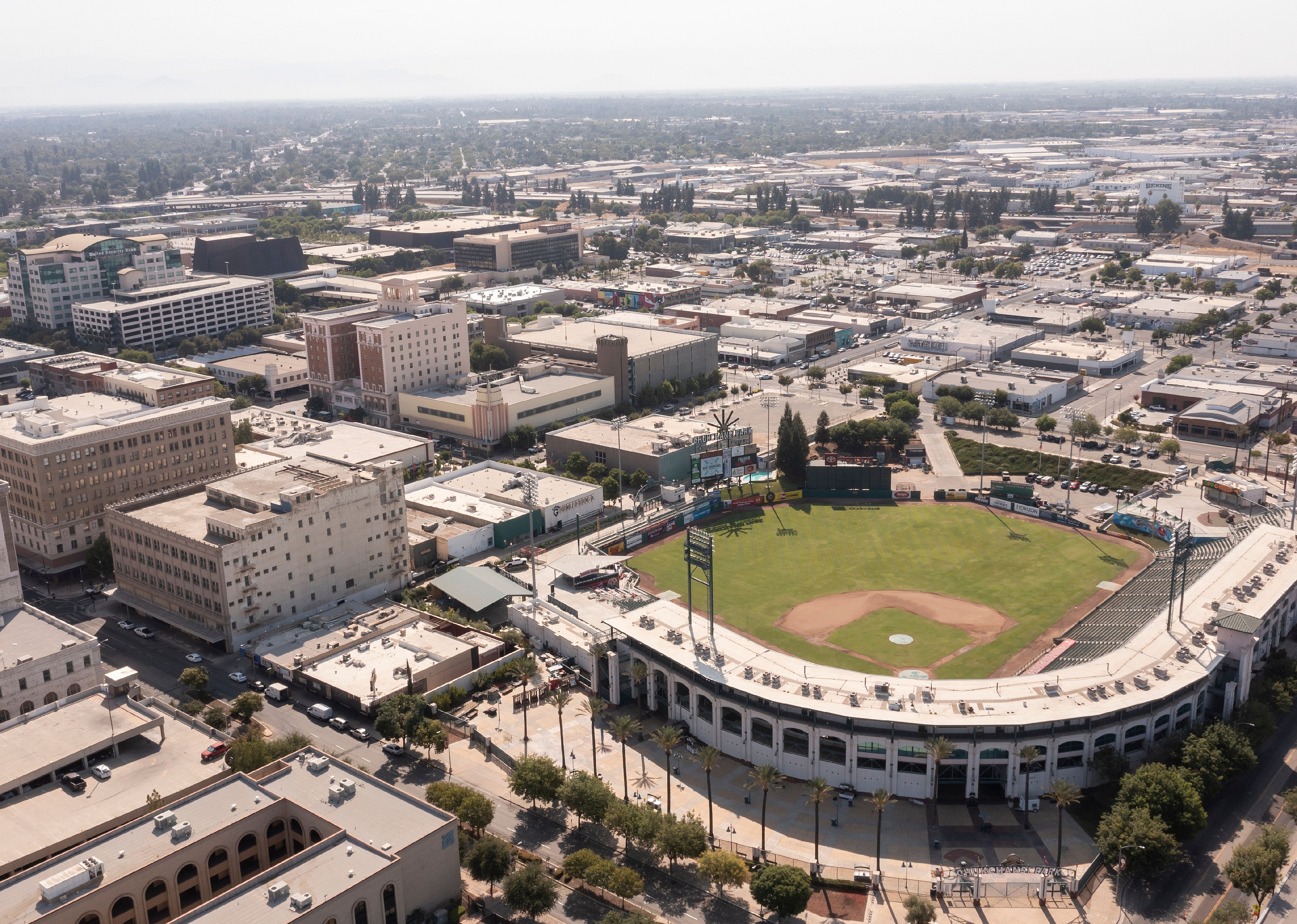 Chukchansi Park in downtown Fresno.