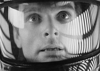 A scene from the sci-fi movie '2001: A Space Odyssey.'
