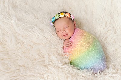 Baby names for every color of the rainbow